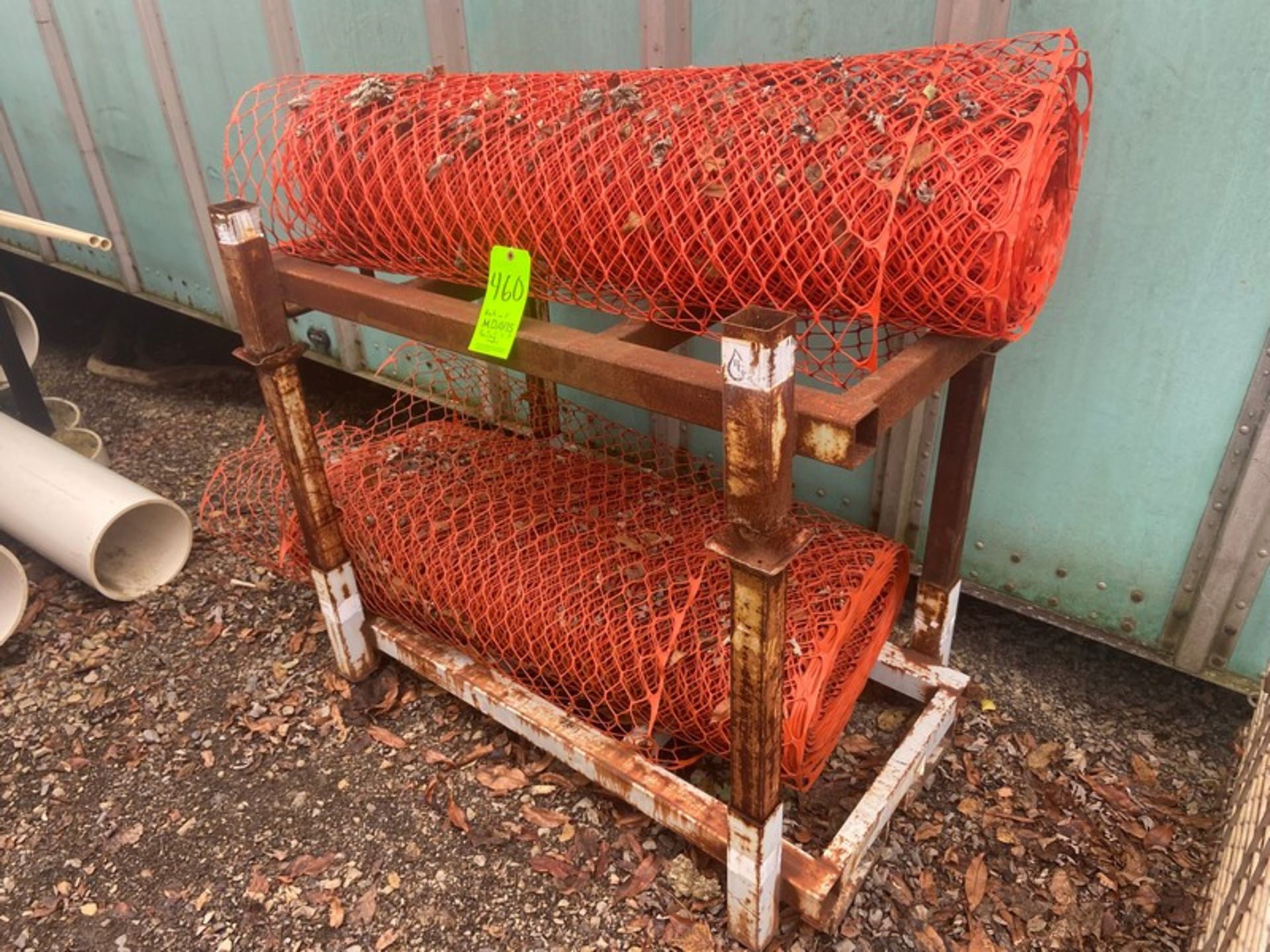 (2) Rolls of Orange Construction Fence with Rack (LOCATED IN MONROEVILLE, PA) (RIGGING, LOADING, & - Bild 2 aus 2