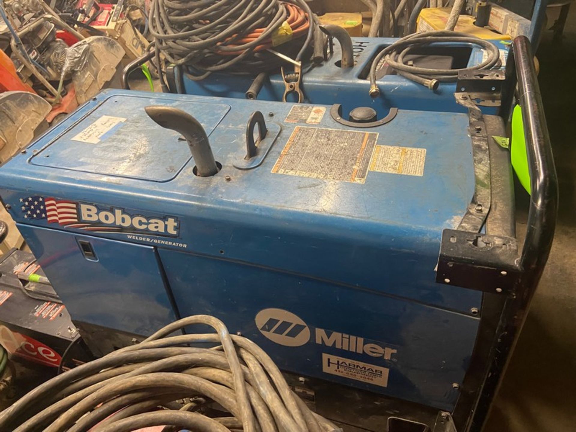 Miller Bobcat Welder/Generator, Type Bobcat 225, CC/CV, AC/DC Welder, 10,500 Watt Generator (LOCATED - Image 5 of 7