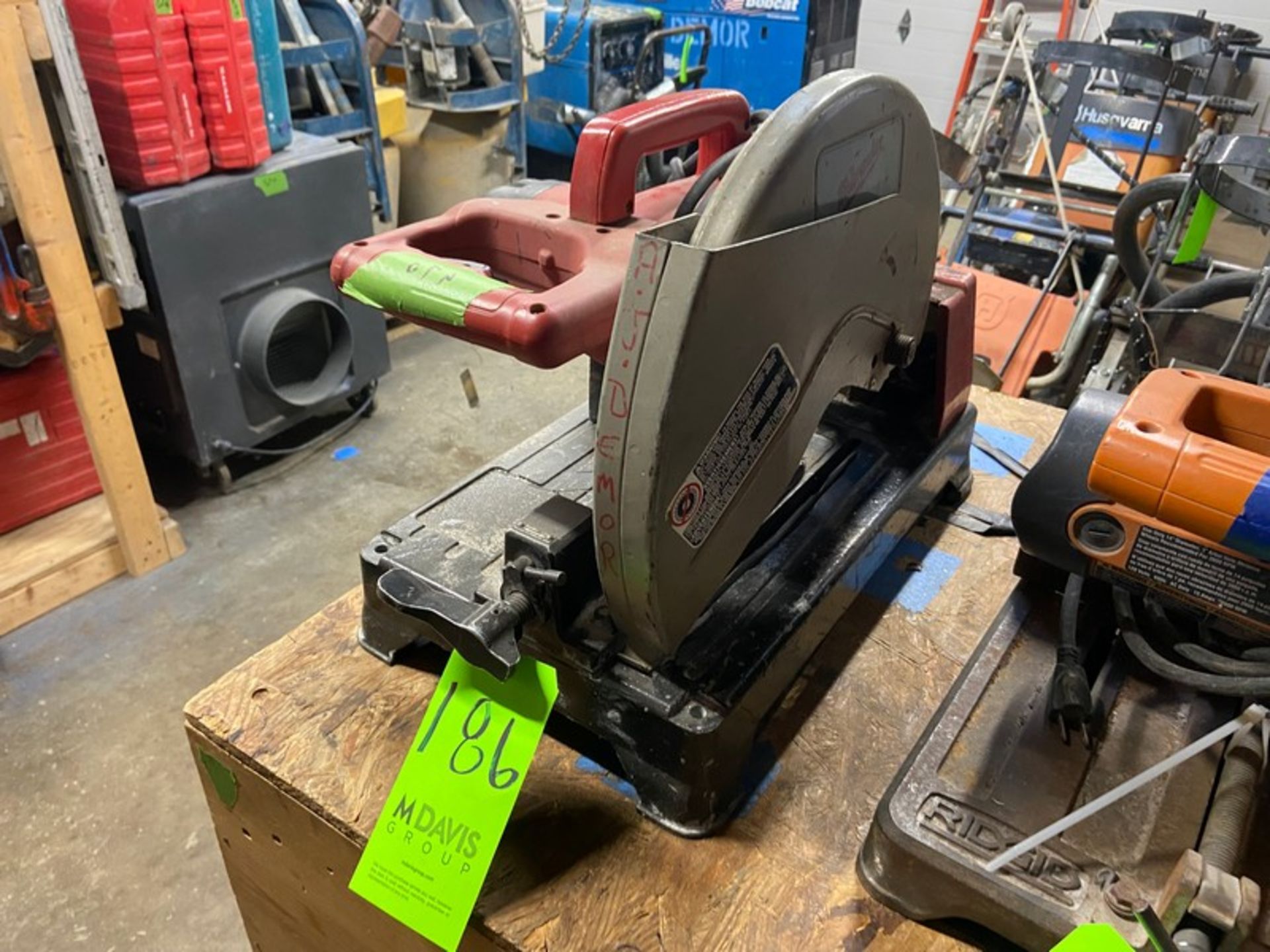 Milwaukee 14” Abrasive Chop Saw, S/N 896C906410017, 120 Volts (NOTE: No Blade) (LOCATED IN - Image 2 of 5