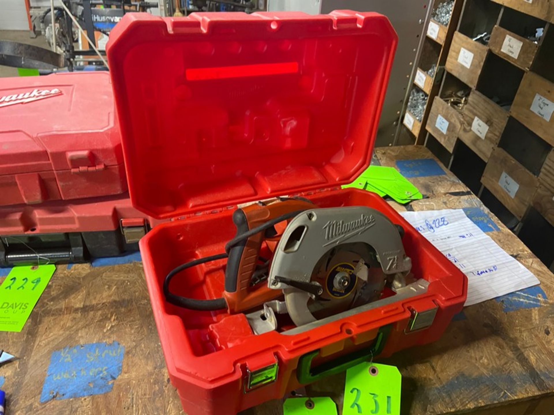 (1) Milwaukee Circular Saw with Hard Case (LOCATED IN MONROEVILLE, PA) - Image 5 of 6