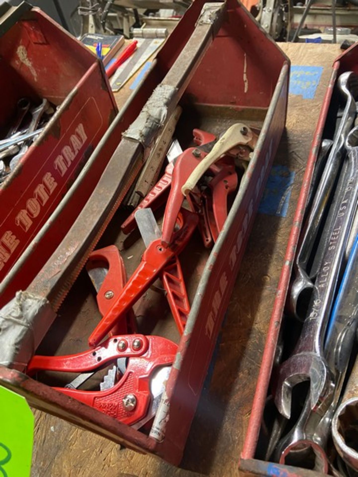 Assortment of PVC Cutters, Includes Toolbox (LOCATED IN MONROEVILLE, PA) - Bild 3 aus 3