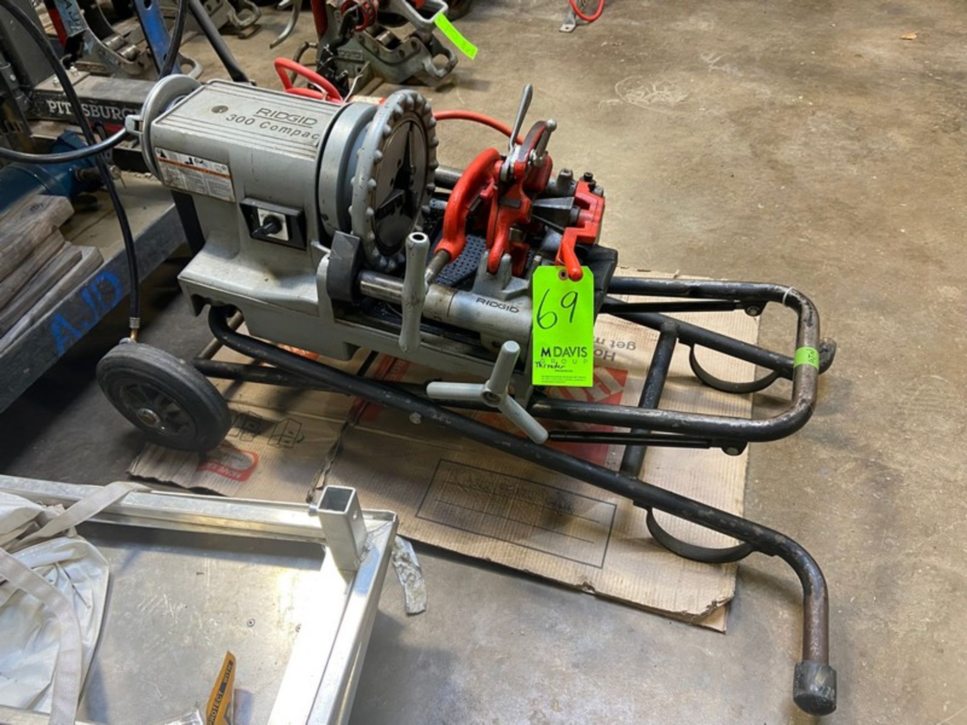 Ridgid 300 Compact Threader, S/N EAF072910307, 115 Volts, On Portable Stand (LOCATED IN MONROEVILLE,