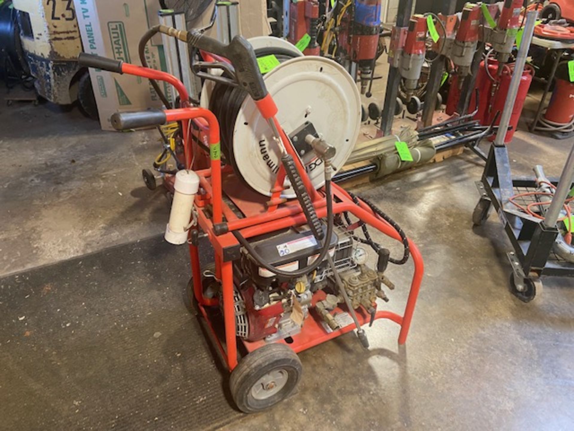 Ridgid Water Jetter, M/N KJ-3100, S/N DS0020670414, with Vanguard 16 Engine, with Retractable Hose - Bild 5 aus 8