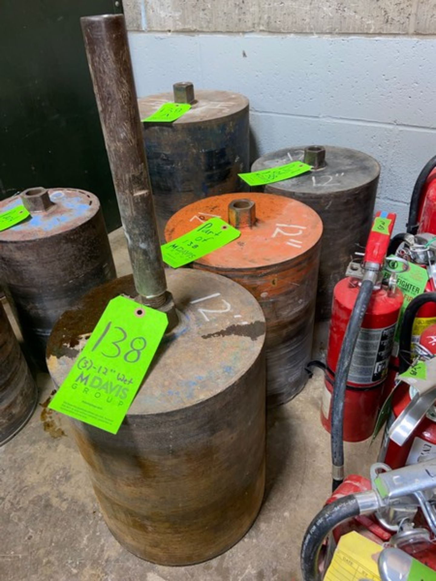 (3) 12” Wet Core Drill Bits, 1-with An Extender, Aprox. 14-1/2” L (LOCATED IN MONROEVILLE, PA) - Bild 2 aus 5