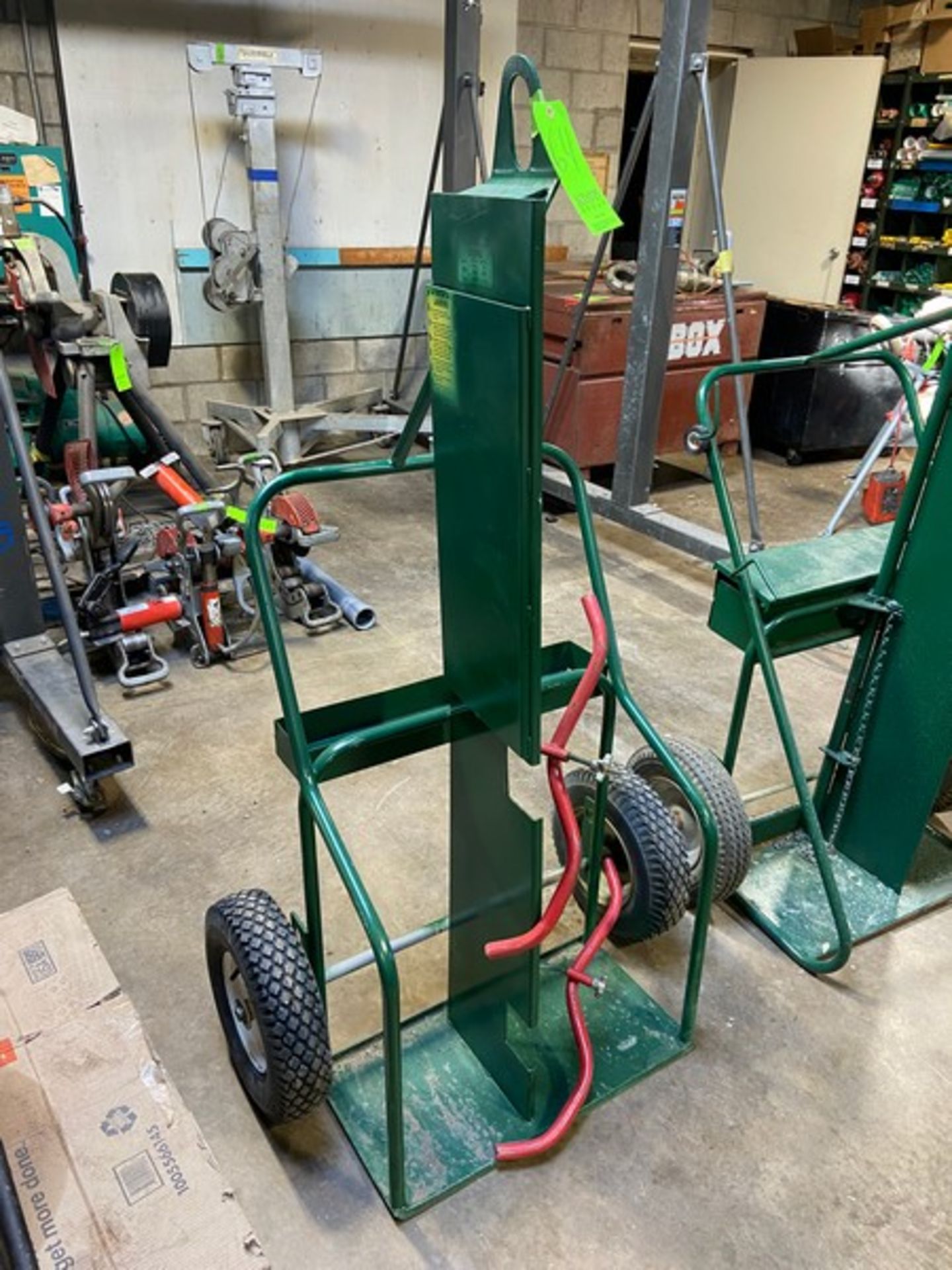 Dual Cyinder Cart, Mounted on (2) Rubber Tires (LOCATED IN MONROEVILLE, PA)(RIGGING, LOADING, & SITE - Bild 2 aus 3
