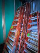 (6) Ladders, 2-10 ft. A-Frame Ladders & 3- 12 ft. Ladders (LOCATED IN MONROEVILLE, PA) (RIGGING,