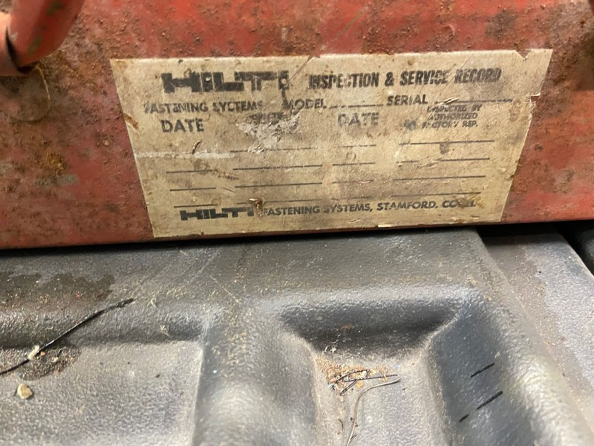 HILTI Fastening Tool, M/N DX600N, with Hard Case (LOCATED IN MONROEVILLE, PA) - Bild 4 aus 4