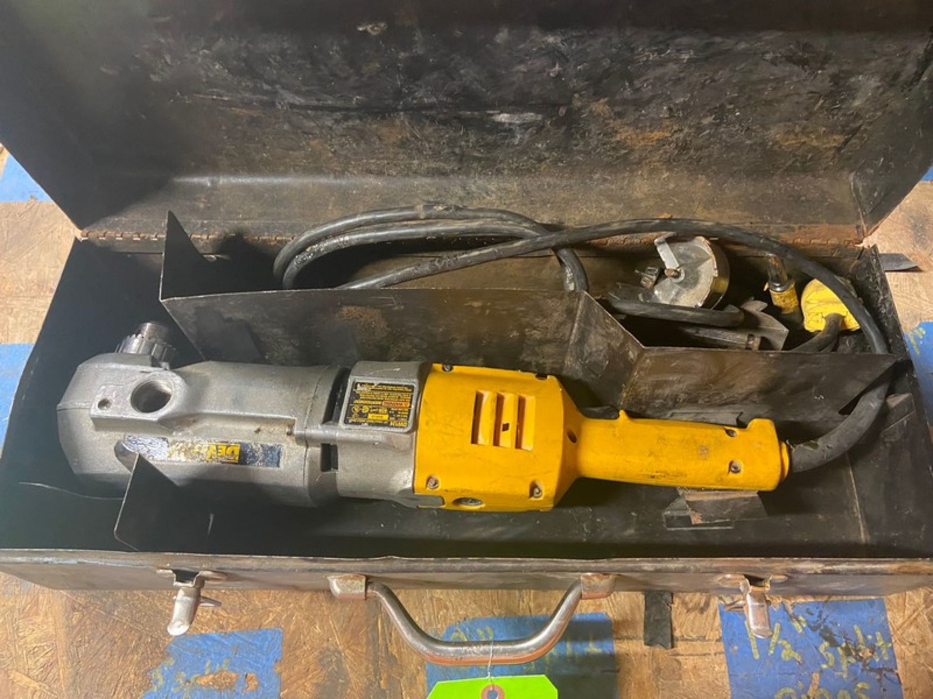 DeWalt Right Angle Drill, M/N DW124, with Power Cord & Hard Case (LOCATED IN MONROEVILLE, PA) - Image 2 of 5