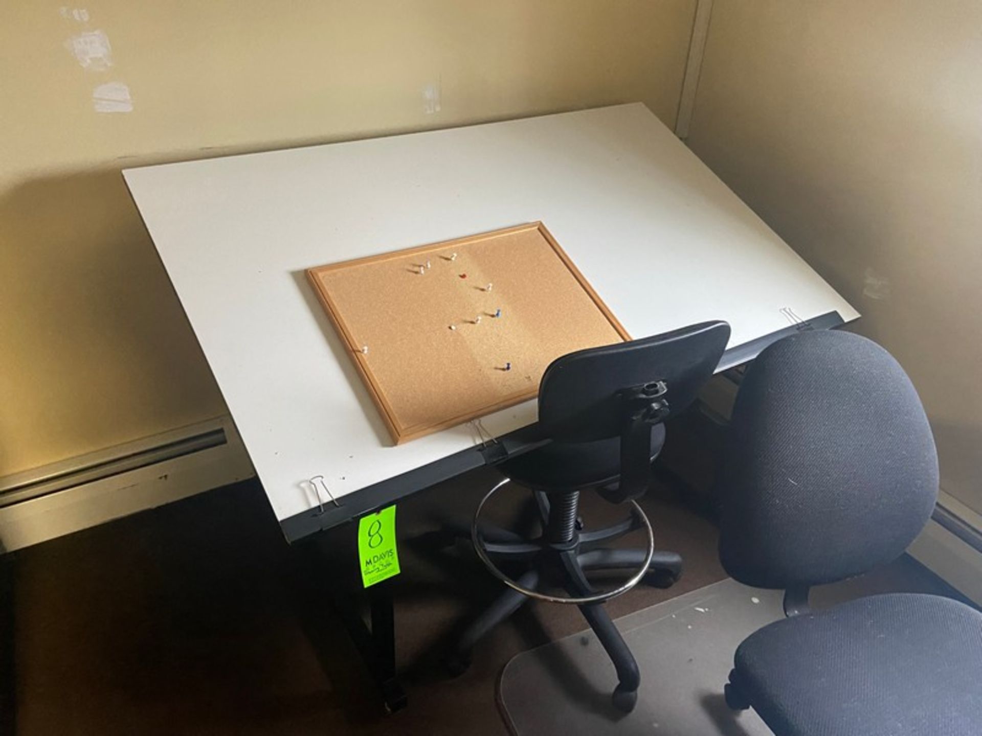 Drawing Table, Overall Dims. Aprox. 60” L x 37-1/2” W x 41” H (LOCATED IN MONROEVILLE, PA) (RIGGING, - Bild 2 aus 2