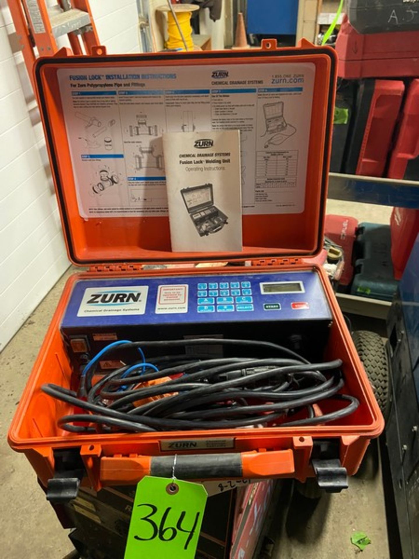 ZURN Chemical Drainage Systems Fusion Lock Welding Unit, In Hard Case (LOCATED IN MONROEVILLE, PA)