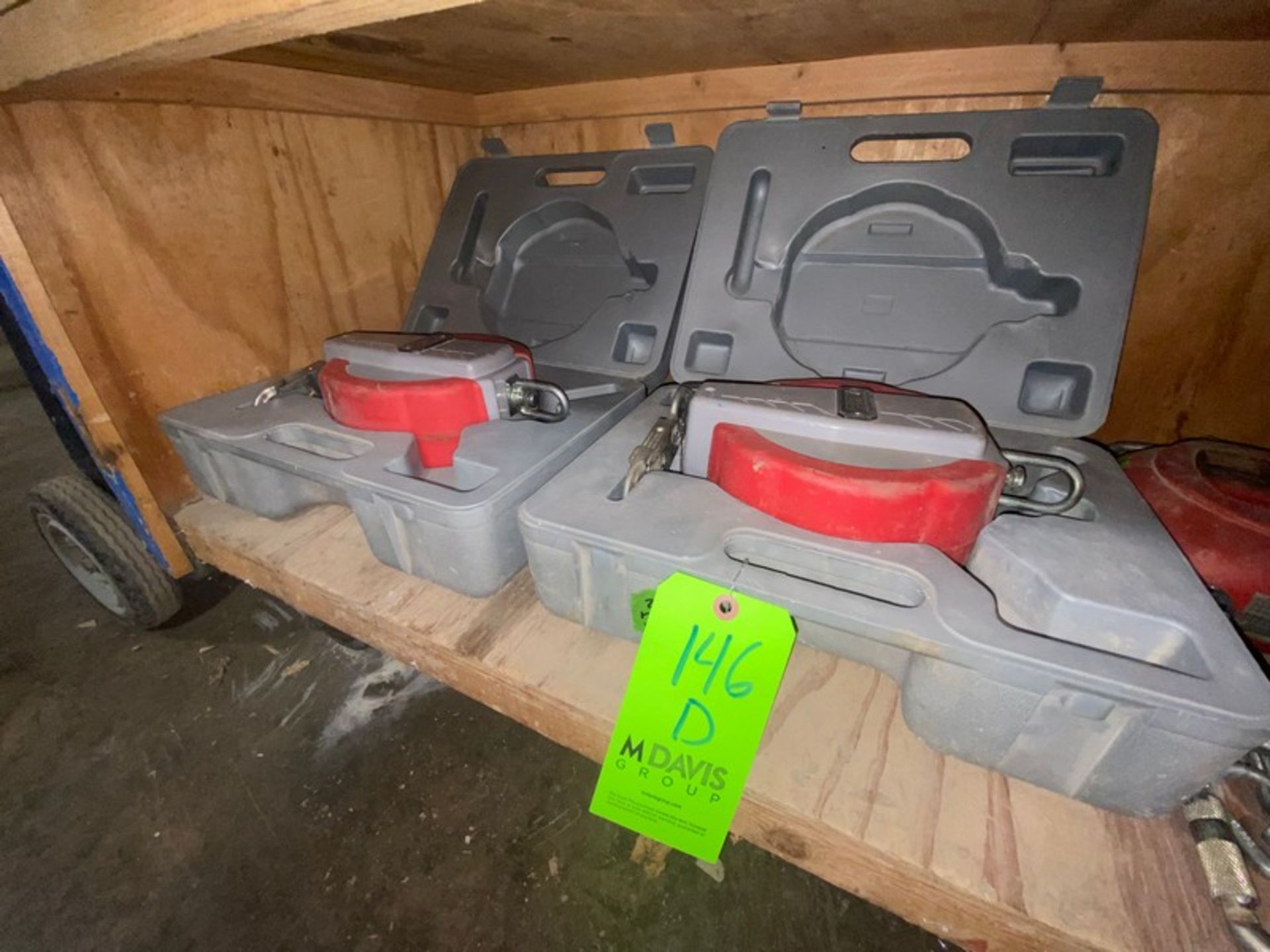 (4) Safety Retraction Devices, 2-with Hard Cases (LOCATED IN MONROEVILLE, PA) (RIGGING, LOADING, & - Image 2 of 4
