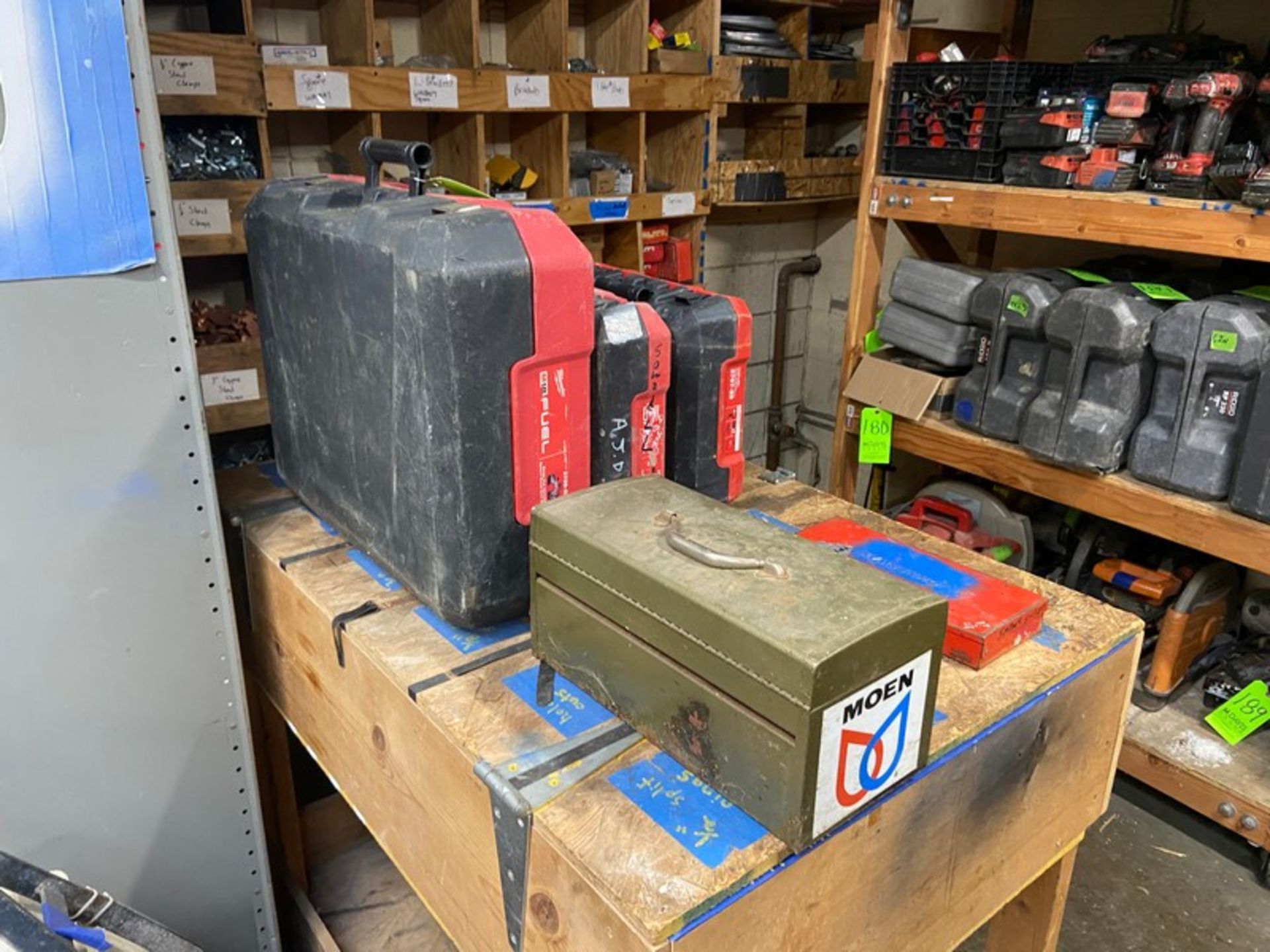 Lot of (3) Milwaukee Power Tools Empty Hard Cases, with (1) Jonnesway Impact Socket Case, & (1) - Image 3 of 4