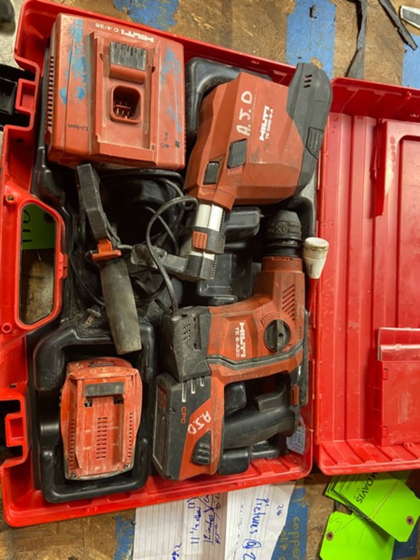HILTI Cordless Rotary Hammer, M/N TE 6-A22, Includes Dust Removal System, M/N TETS-6-71-CA, with - Image 2 of 10