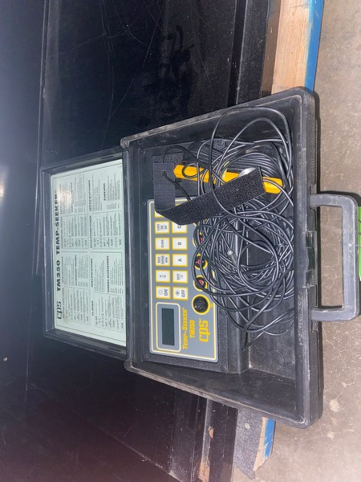 Temp-Seeker TM250, with Hard Case (LOCATED IN MONROEVILLE, PA)