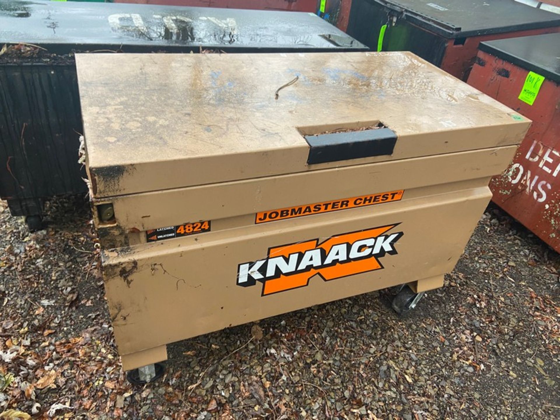 Knaack Gangbox, Overall Dims.: Aprox. 50" L x 32" W x 34" W, Mounted on Wheels (LOCATED IN - Bild 2 aus 3