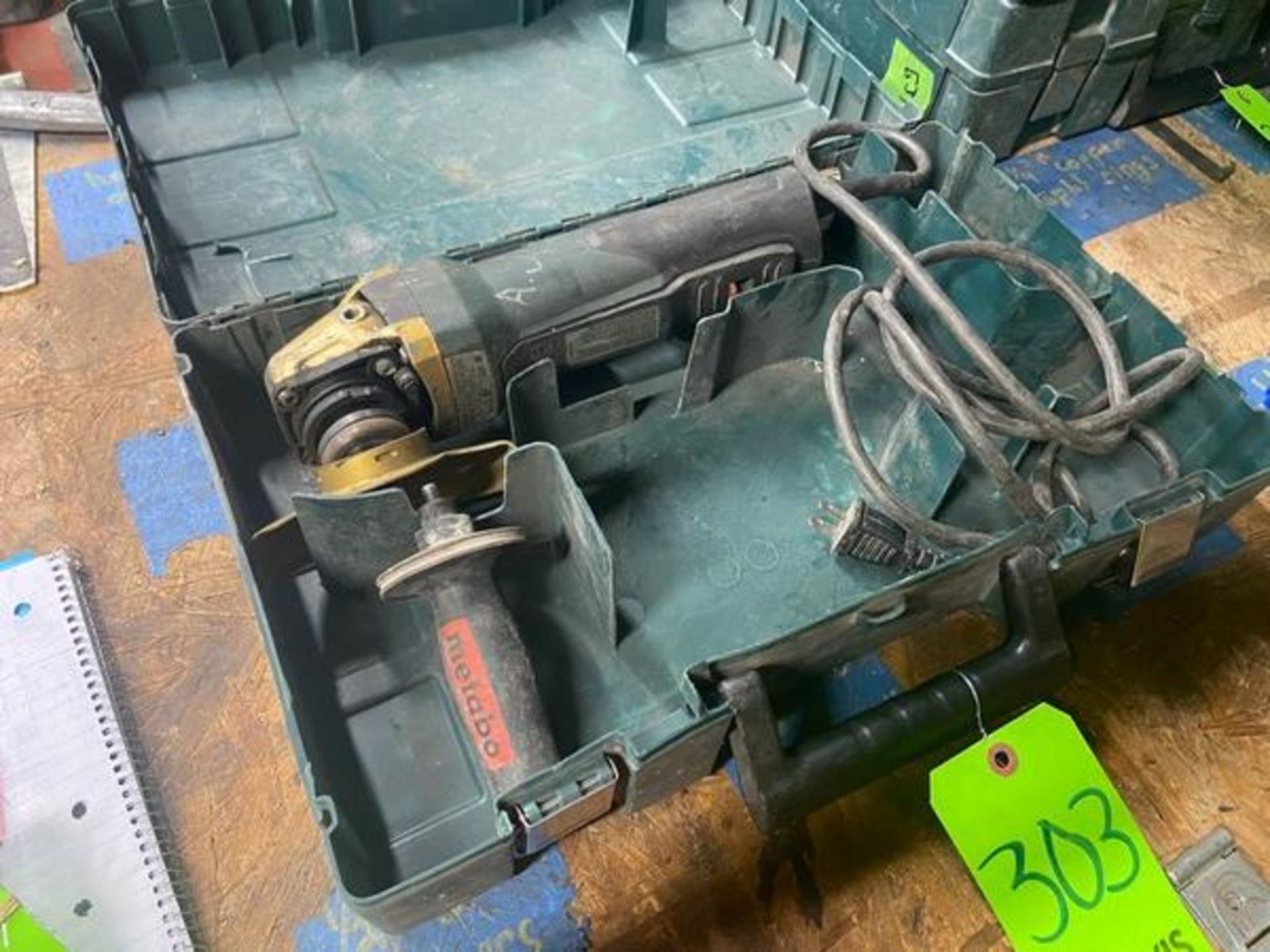 Metabo 6" Grinder, with Power Cord & Handle, with Hard Case (LOCATED IN MONROEVILLE, PA) - Image 2 of 6