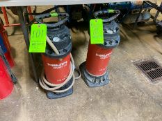 (2) HILTI DWP 10 Watering Cans, with Hand Pumps (LOCATED IN MONROEVILLE, PA)(RIGGING, LOADING, &