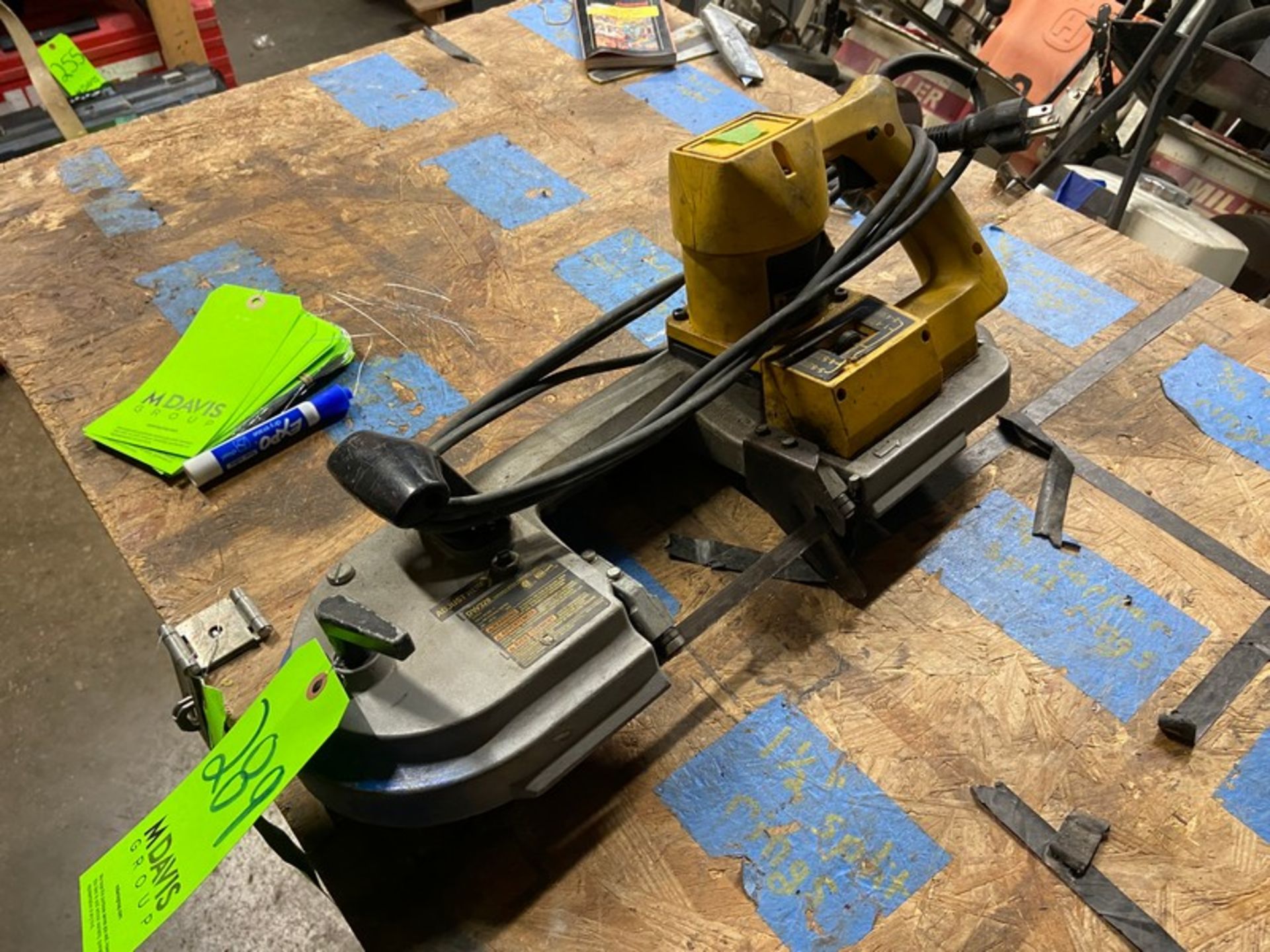 DeWalt Band Saw, M/N DW328, with Blade & Power Cord (LOCATED IN MONROEVILLE, PA)