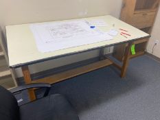 Drawing Table, Overall Dims.: Aprox. 72” L x 39” W x 40” H (LOCATED IN MONROEVILLE, PA) (RIGGING,