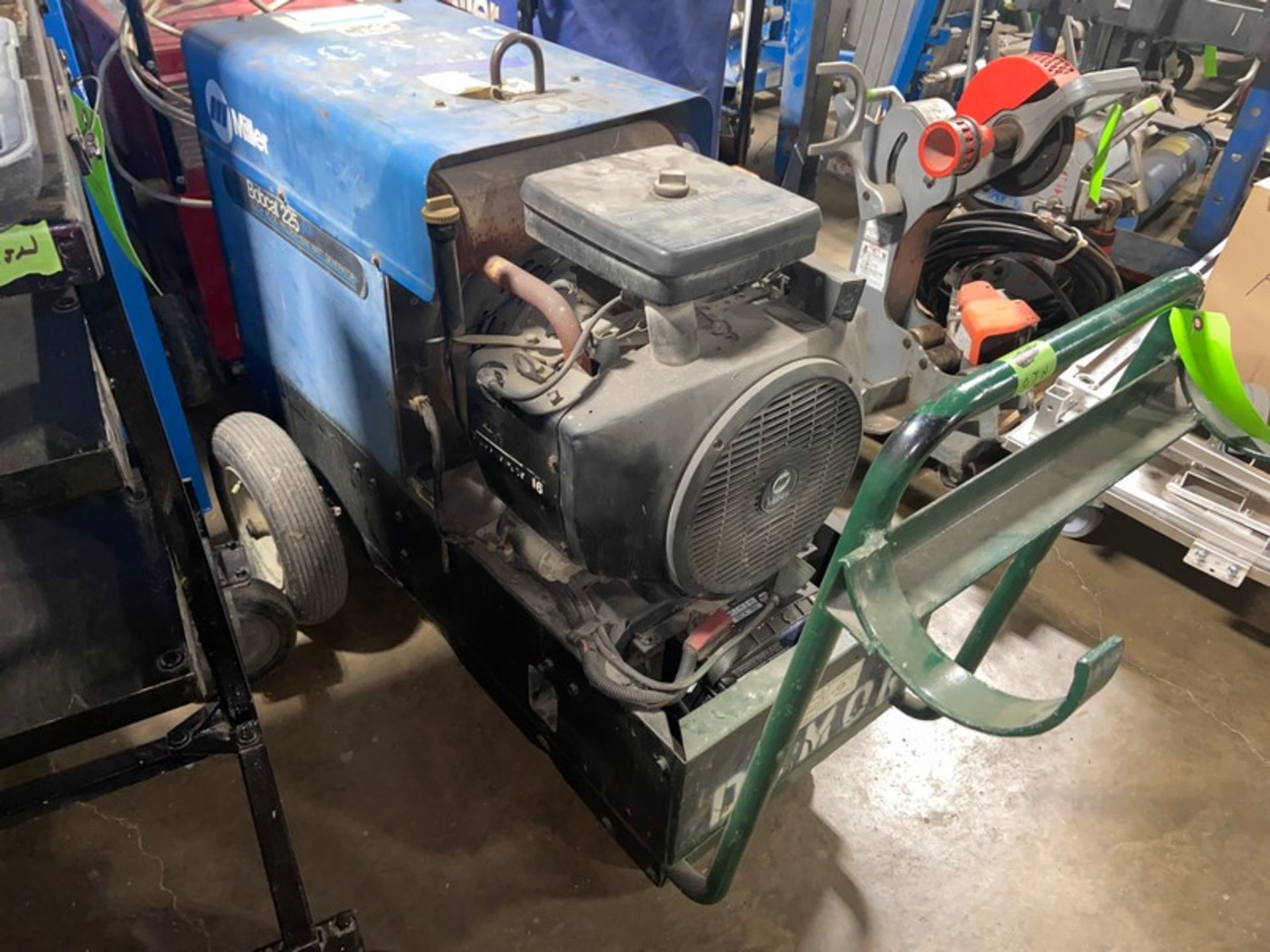 Miller Bobcat 225 Plus Welder/Generator, CC/CV / AC/DC Welder, 8000 Watt Generator, Mounted on