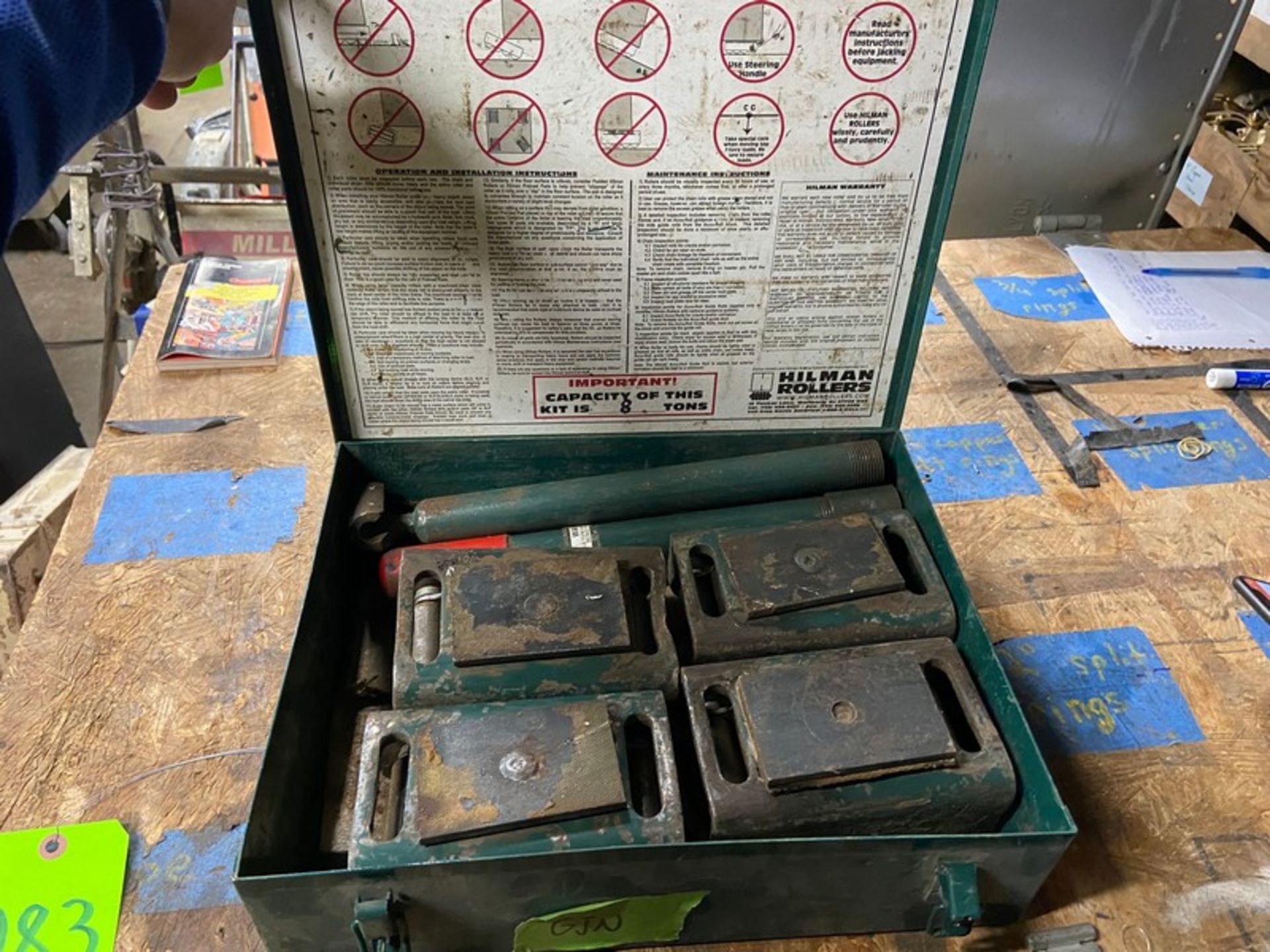 Hillsman Rollers Delux Kit, with Hard Case, Includes (4) Rollers (LOCATED IN MONROEVILLE, PA) - Image 2 of 3