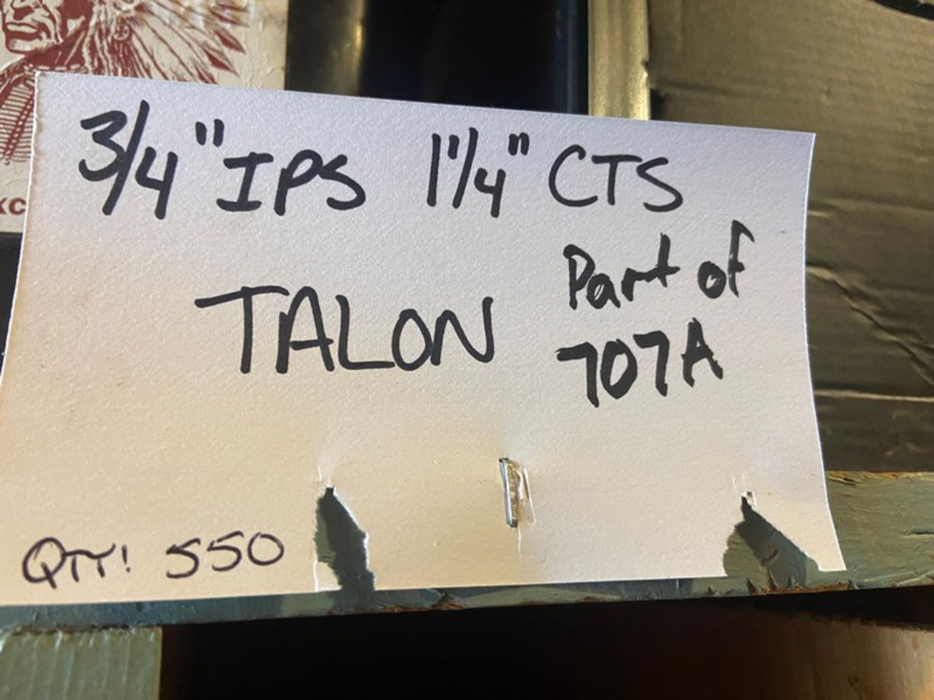 (320) 3/4" CTS Talon; (550) 3/4" IPS 1-1/4" CTS Talon (LOCATED IN MONROEVILLE, PA) - Image 2 of 5