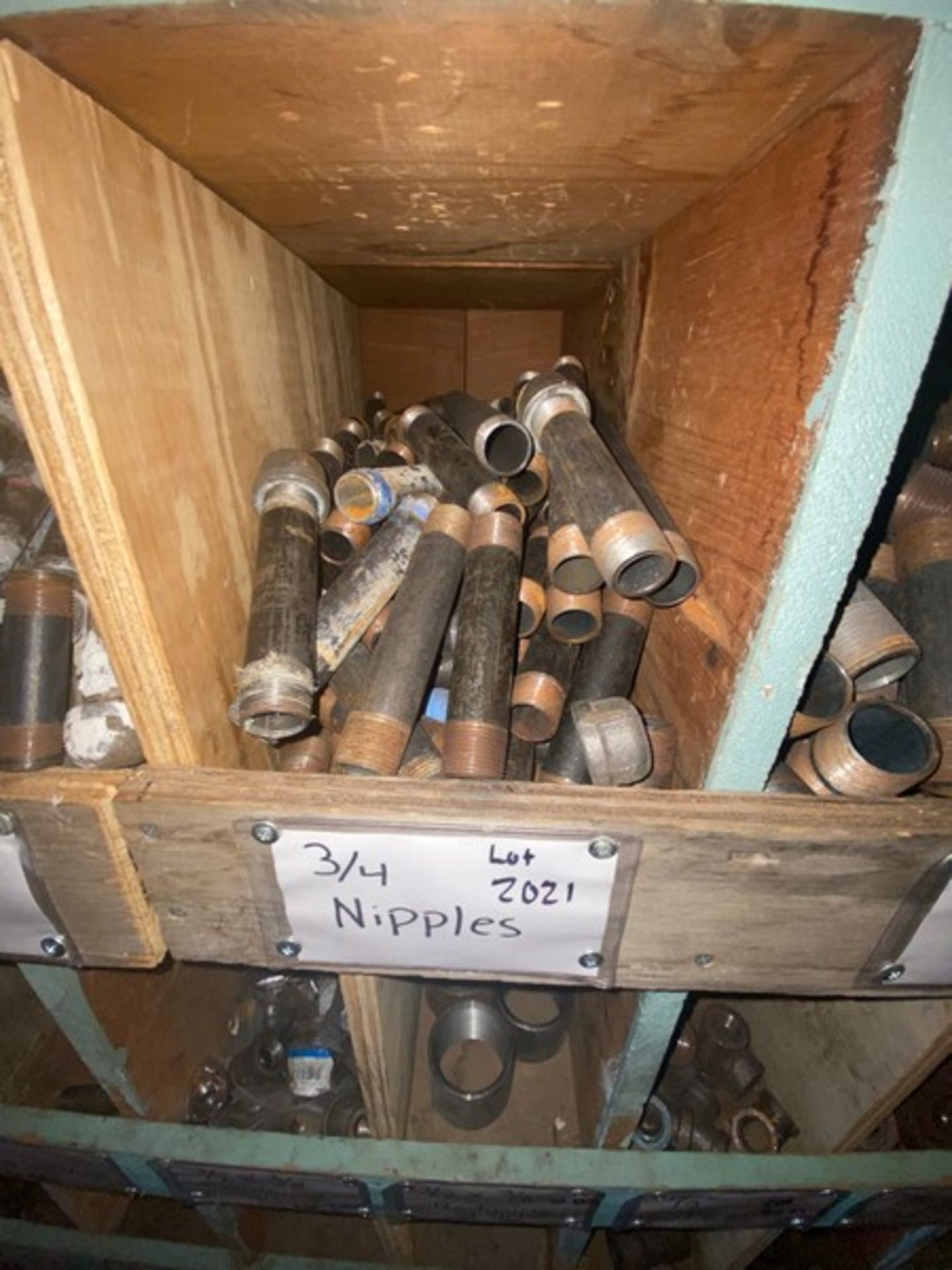3/8” Nipples Fittings; 1/2" Nipples Fittings; 3/4" Nipples Fittings (LOCATED IN MONROEVILLE, PA) - Image 2 of 6