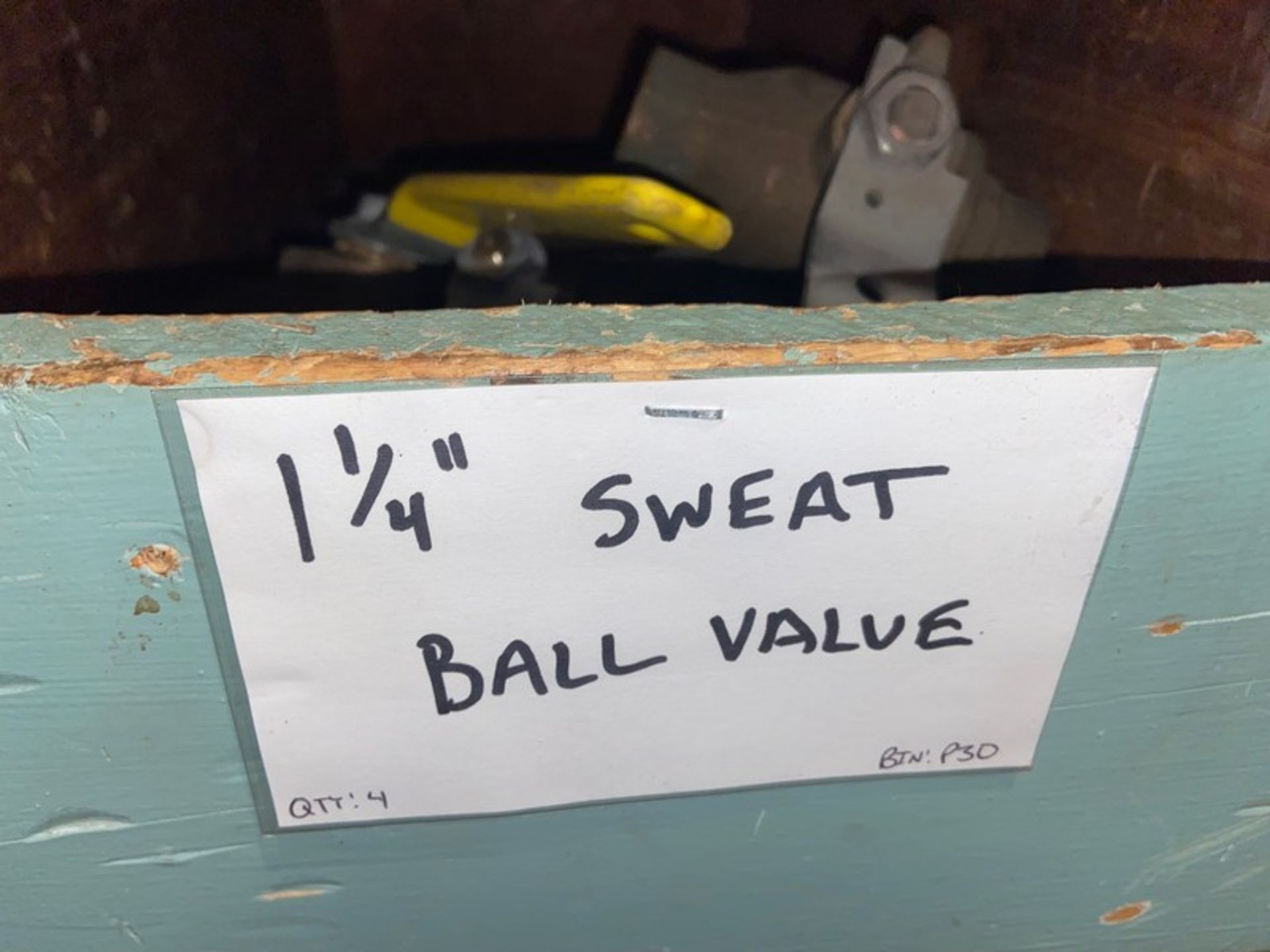 (9) 3/4" Sweat Ball Valve (Bin: P28); (12) 1" Sweat Ball Valve (Bin: P29); (4) 1-1/4" Sweat Ball - Image 6 of 17