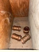 (4) 1” Pro Press Stop Coupling(Bin:D79); 1” Pro Press Union (Bin:D80) (LOCATED IN MONROEVILLE, PA)