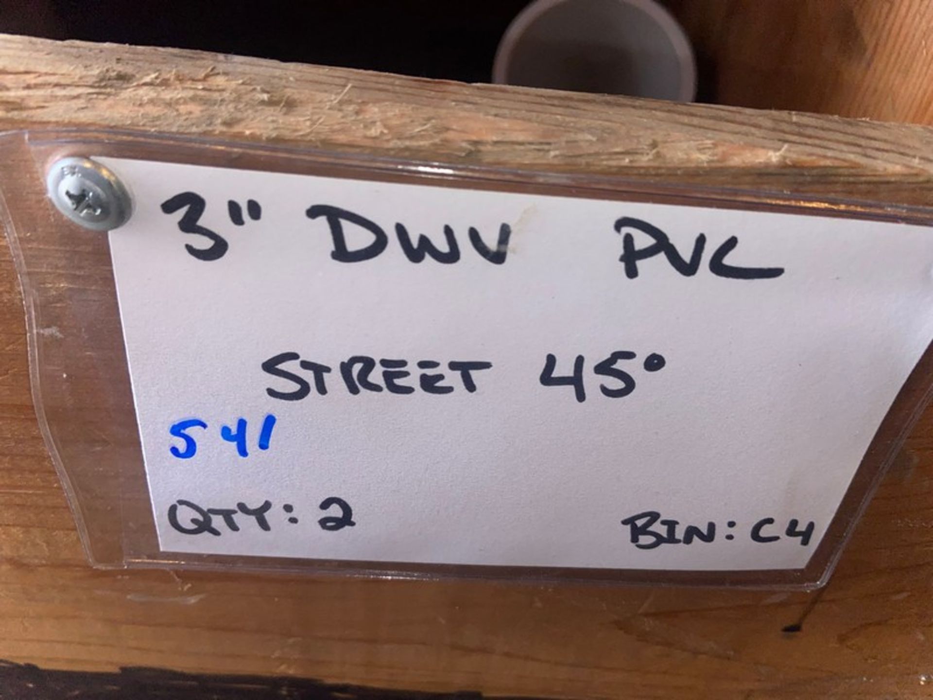 3” DWV PVC Double WYE (Bin:C4); (2) 3” DWV PVC STREET 45’ (Bin:C4) (LOCATED IN MONROEVILLE, PA) - Image 5 of 10