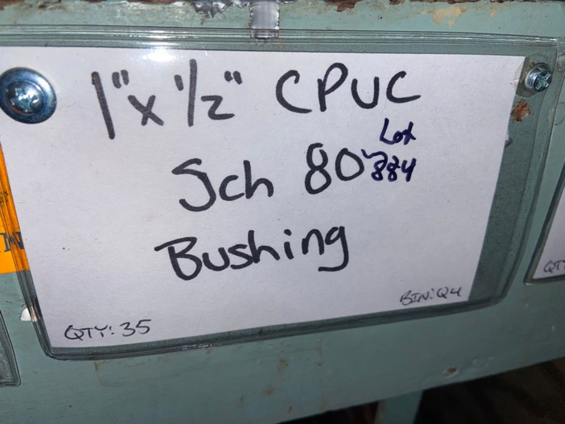 (35) 1”x1/2” CPVC SCH 80 Bushing(Bin:Q4) (LOCATED IN MONROEVILLE, PA) - Image 2 of 2