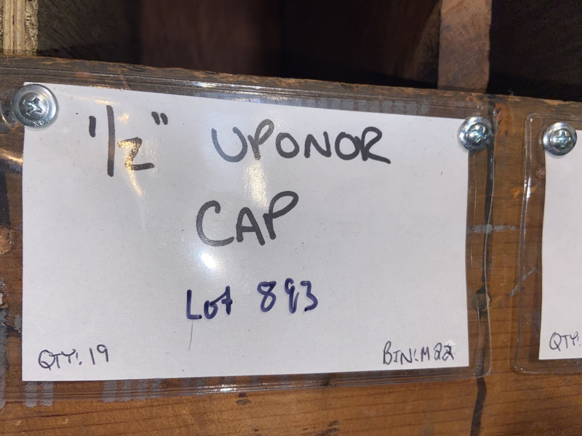 (19) 1/2” Uponor Cap (Bin:M22) (LOCATED IN MONROEVILLE, PA) - Image 2 of 2