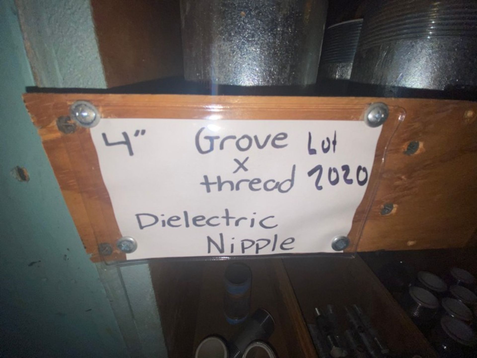 4” Grove x Tread Dielectric Nipple; 4” Dielectric Nipple; 2 1/2” Dielectric Nipple (LOCATED IN - Image 3 of 5