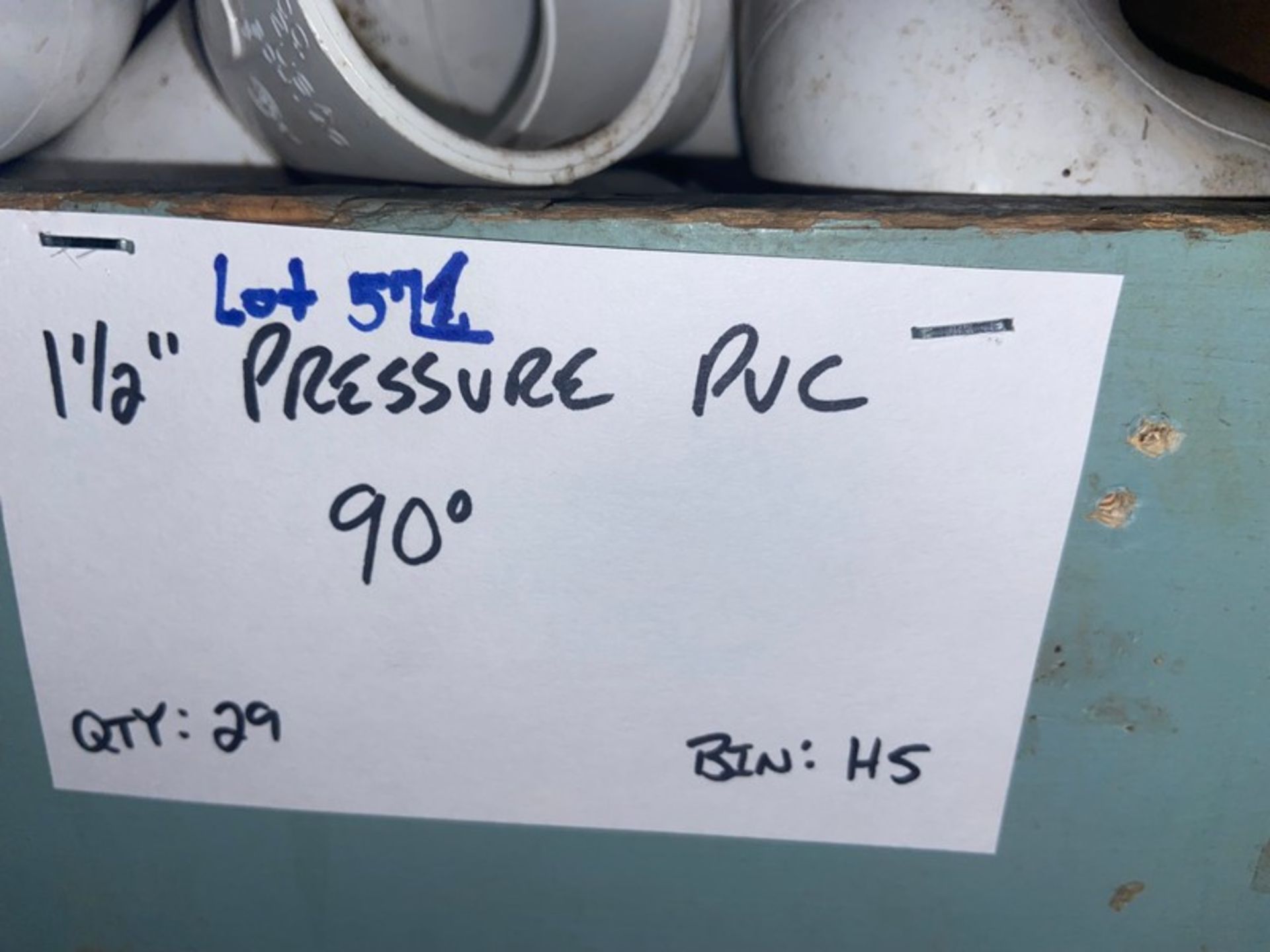 (17) 1-1/2" Pressure PVC Street 90' (Bin: H5); (29) 1-1/2" Pressure PVC 90' (Bin: H5) (LOCATED IN - Image 9 of 9