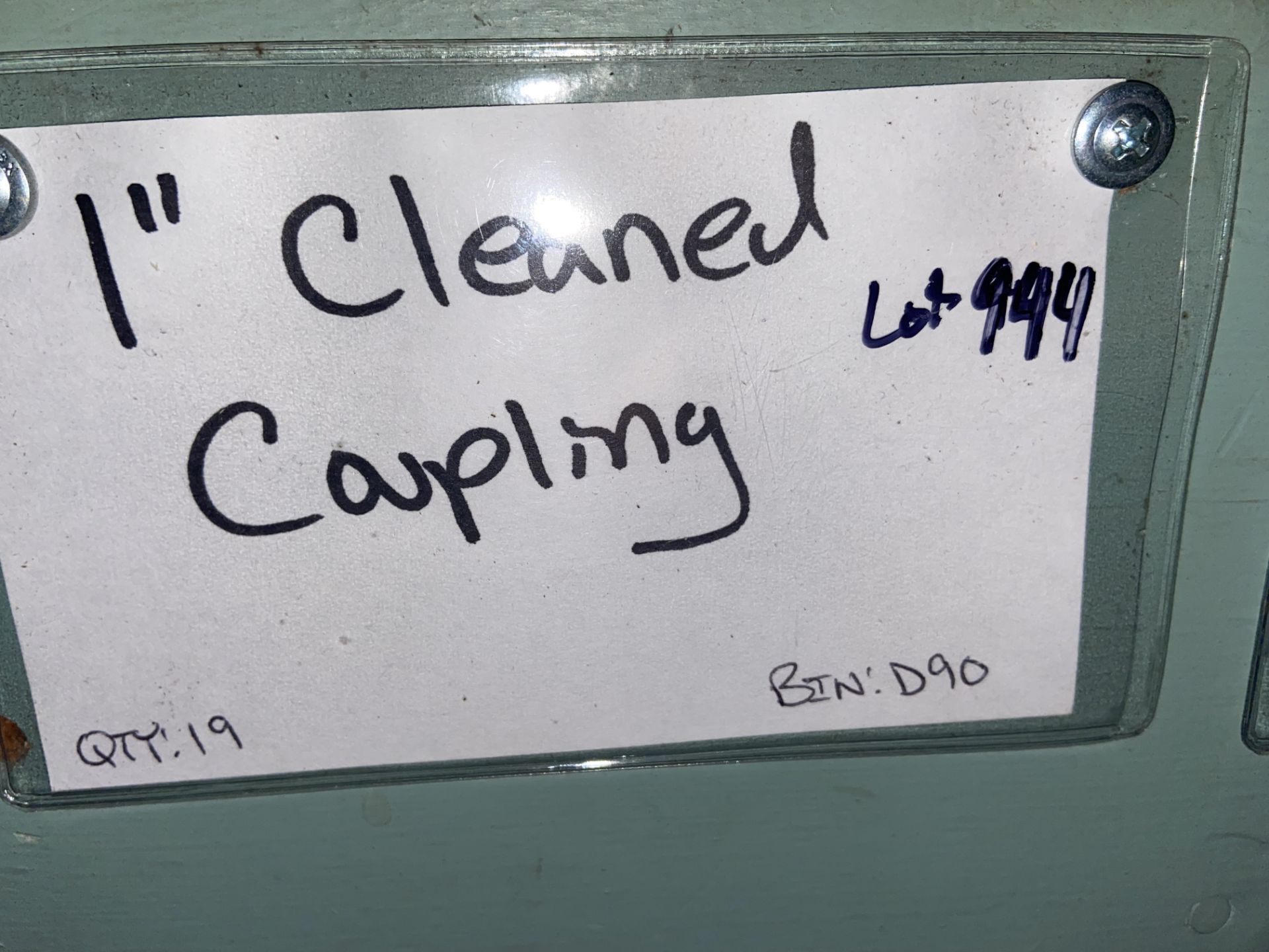 (19) 1” Cleaned Coupling (Bin:D90)(LOCATED IN MONROEVILLE, PA) - Image 2 of 2