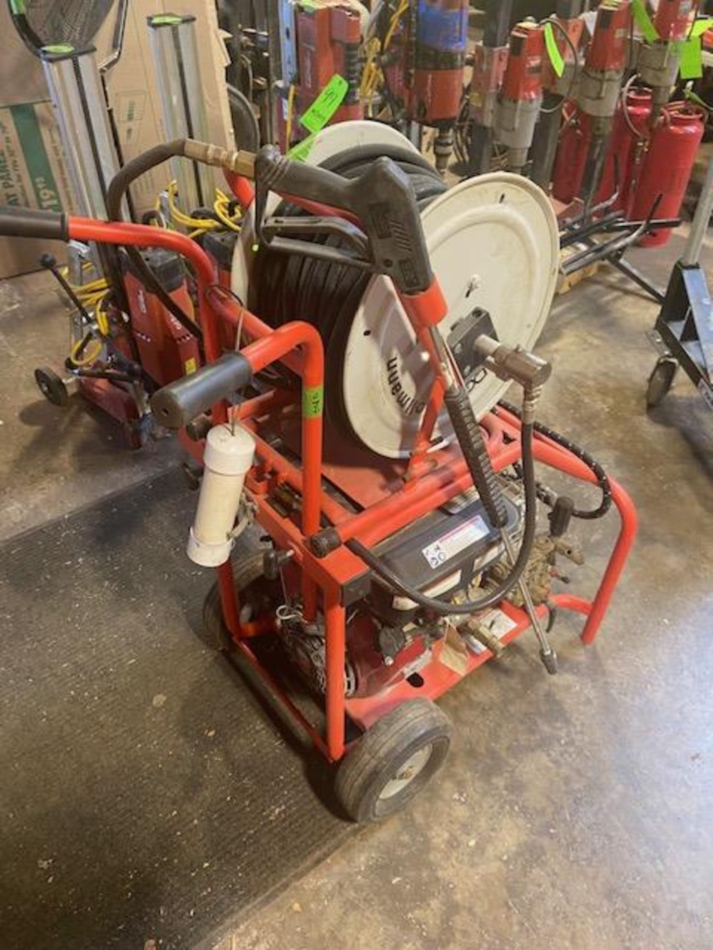 Ridgid Water Jetter, M/N KJ-3100, S/N DS0020670414, with Vanguard 16 Engine, with Retractable Hose - Bild 7 aus 8