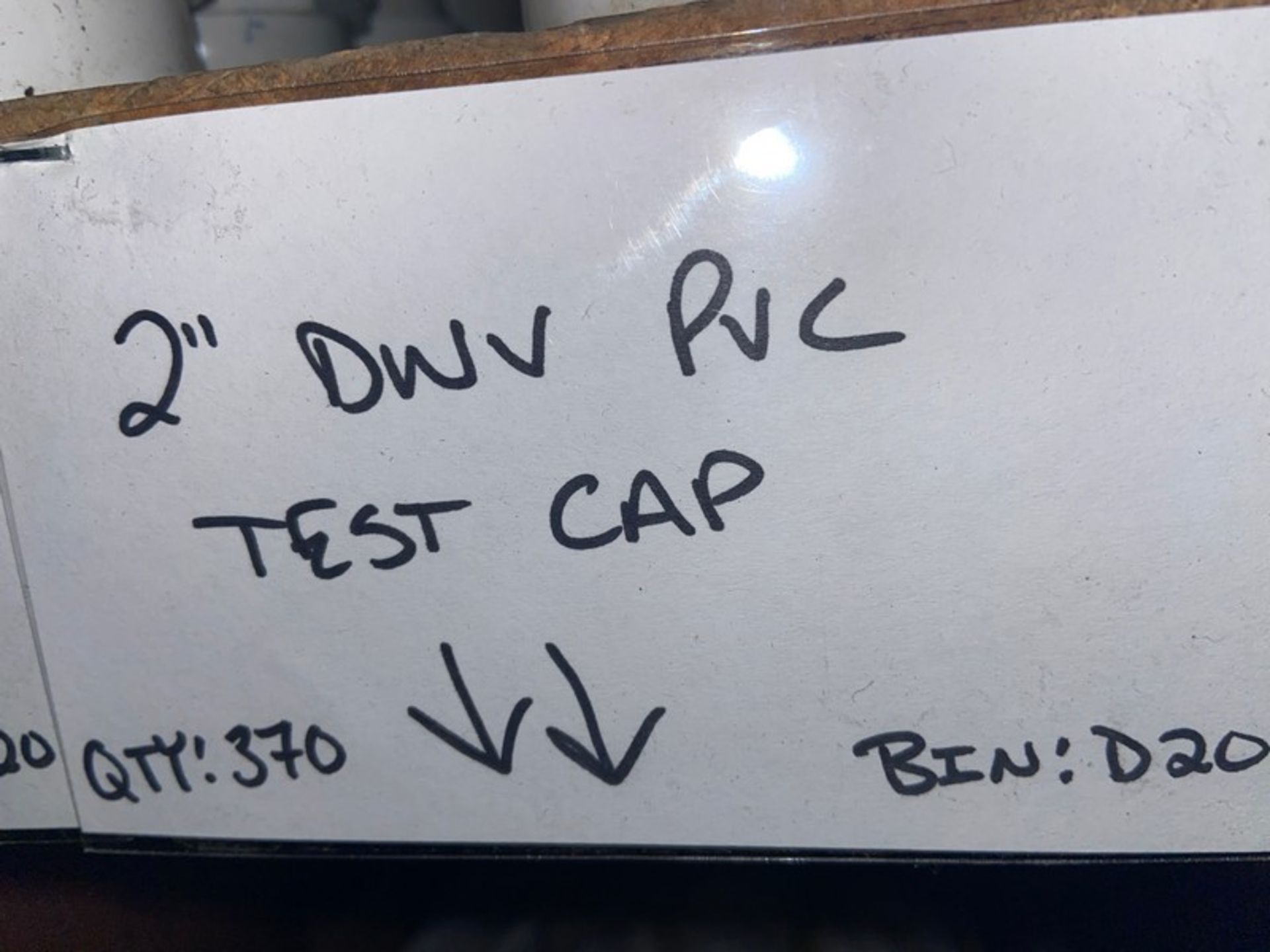 (23) 4” DWV PVC Test Cap; (279) 3” DWV PVC Test Cap; (370) 2” DWV PVC Test Cap; (422) 1-1/2” DWV PVC - Bild 4 aus 7