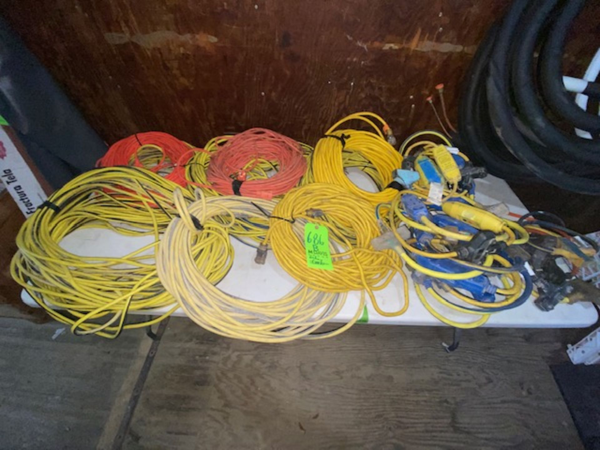 Lot of Assorted Extension Cords (LOCATED IN MONROEVILLE, PA)