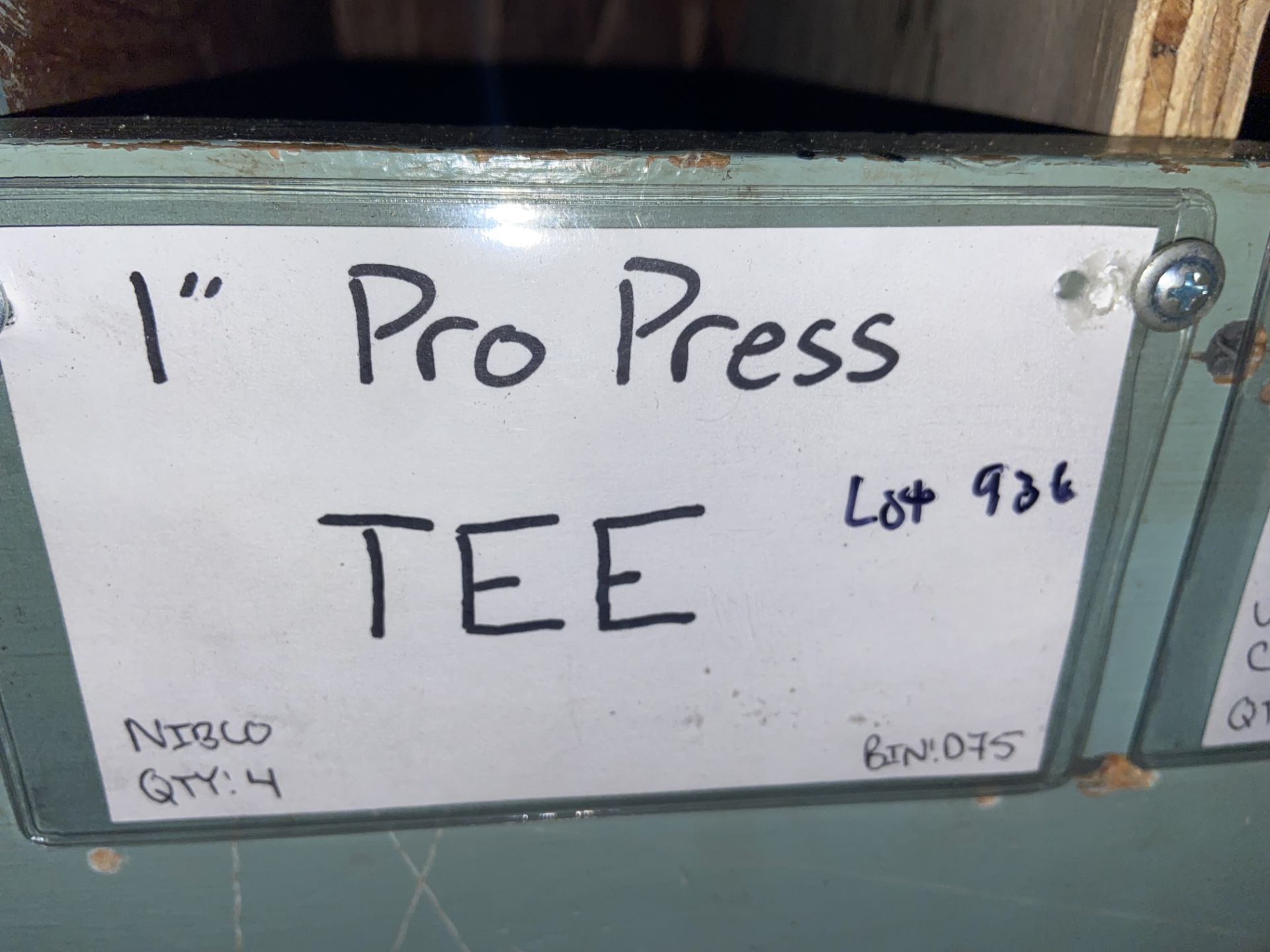 (11) VIEGA 1” Pro Press st.45 (Bin:D74); (20) CELLO; (4)1” pro press tee (Bin:D75); (5)(6) 1” pro - Image 4 of 4