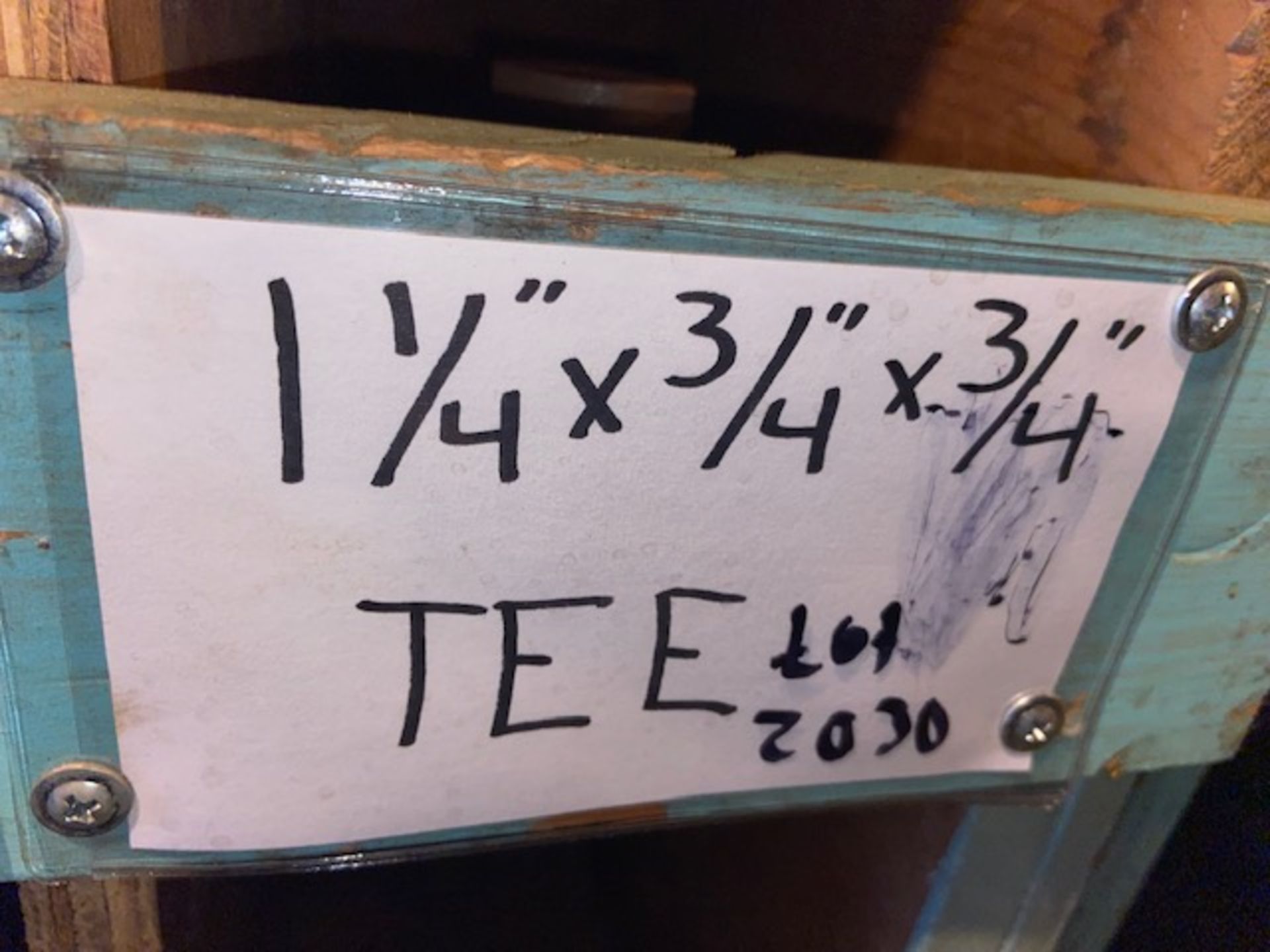 1 1/4”x 1 1/4”x 1/2 TEE; 1 1/4”x 1/4”x 3/4” TEE; 1 1/4”x3/4”x3/4” TEE (LOCATED IN MONROEVILLE, PA) - Image 4 of 9