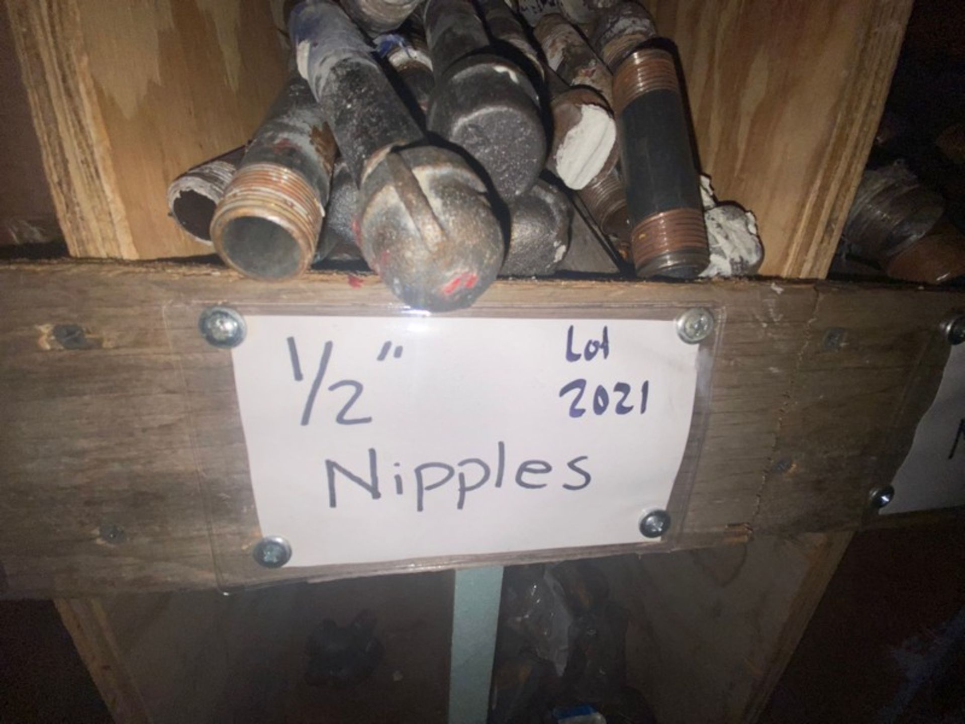 3/8” Nipples Fittings; 1/2" Nipples Fittings; 3/4" Nipples Fittings (LOCATED IN MONROEVILLE, PA) - Bild 5 aus 6