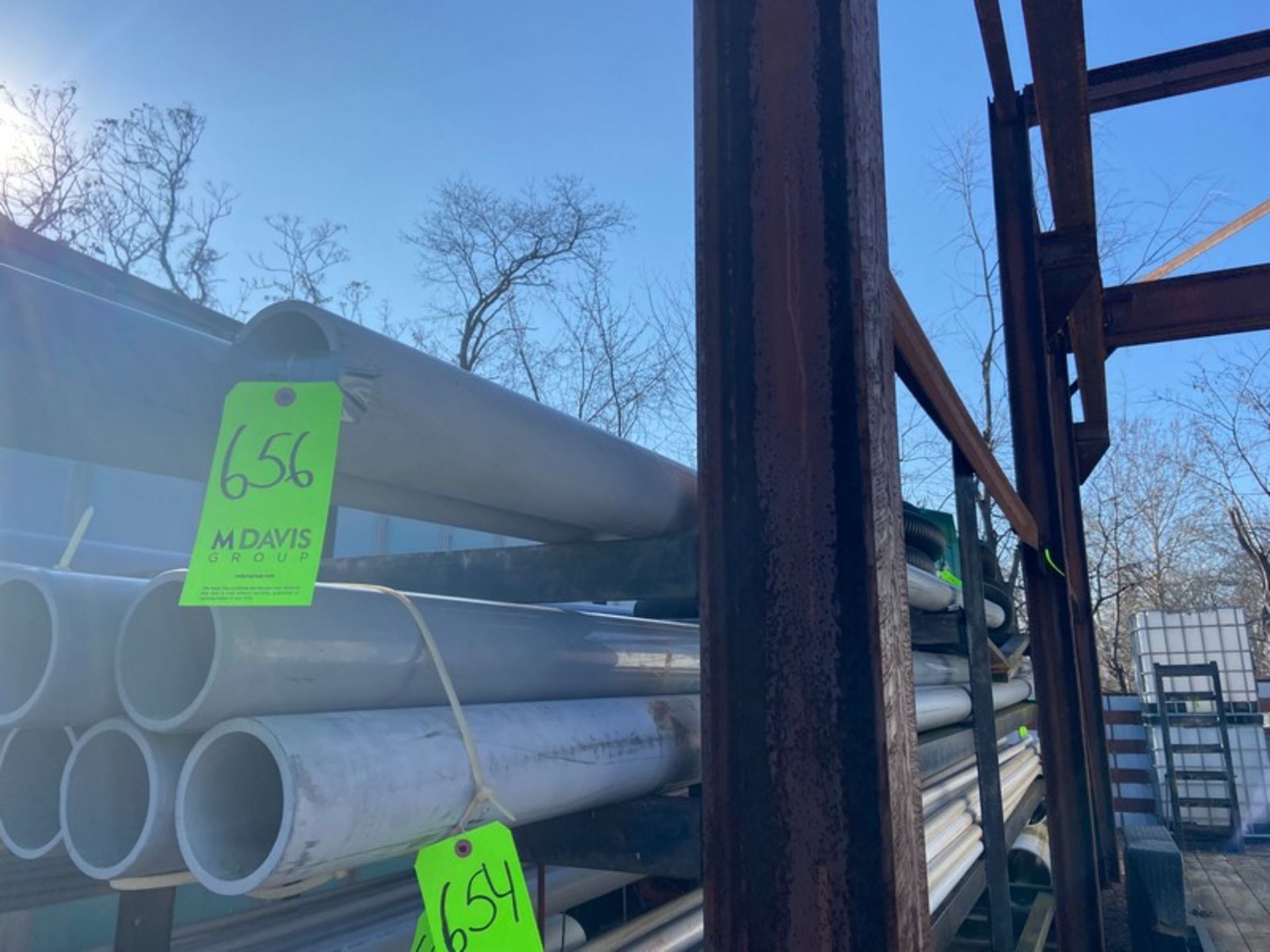 14 ft. Straight Section of PVC Pipe (LOCATED IN MONROEVILLE, PA) (LOADING, RIGGING, & SITE
