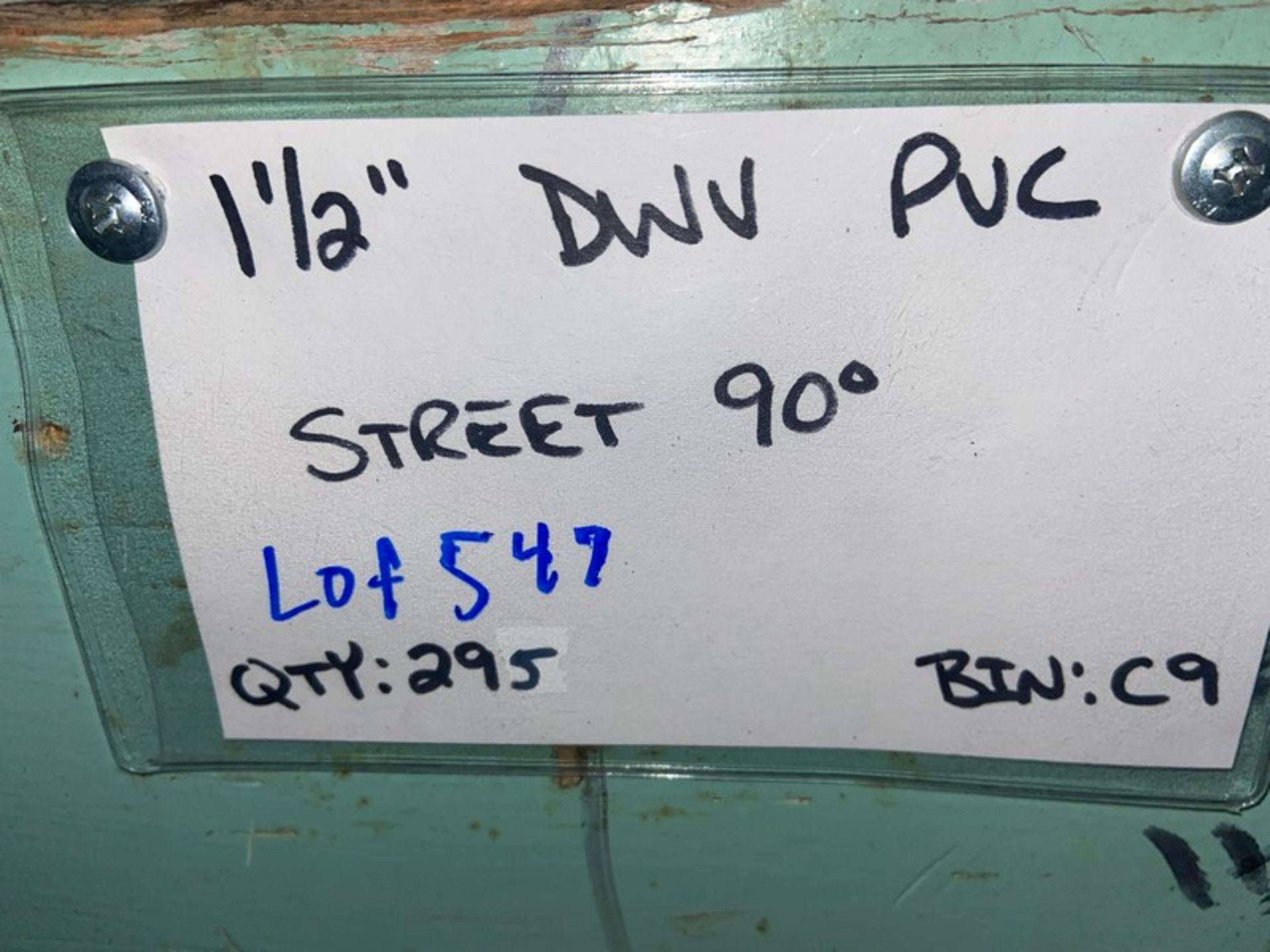 (297) DWV PVC STREET 90’ (Bin:C9) (LOCATED IN MONROEVILLE, PA) - Image 5 of 5