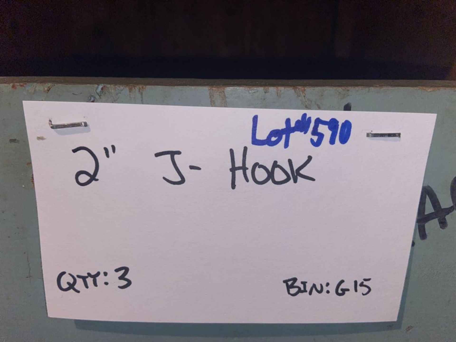 (3) 2” J-Hook (Bin:G15); Includes (13) 3” J-Hook (Bin:G16) (LOCATED IN MONROEVILLE, PA) - Image 7 of 7