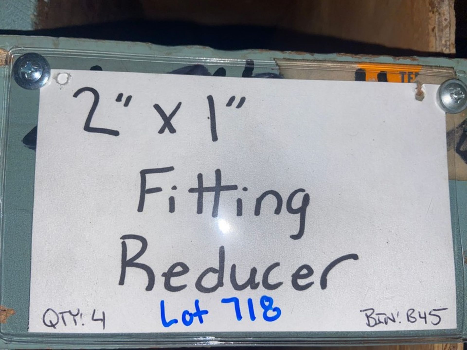 (4) 2" X 1" Fitting Reducer (Bin: B45); (4) Copper 2" x 1-1/4" Fitting Reducer (Bin: B46) (LOCATED - Image 3 of 4