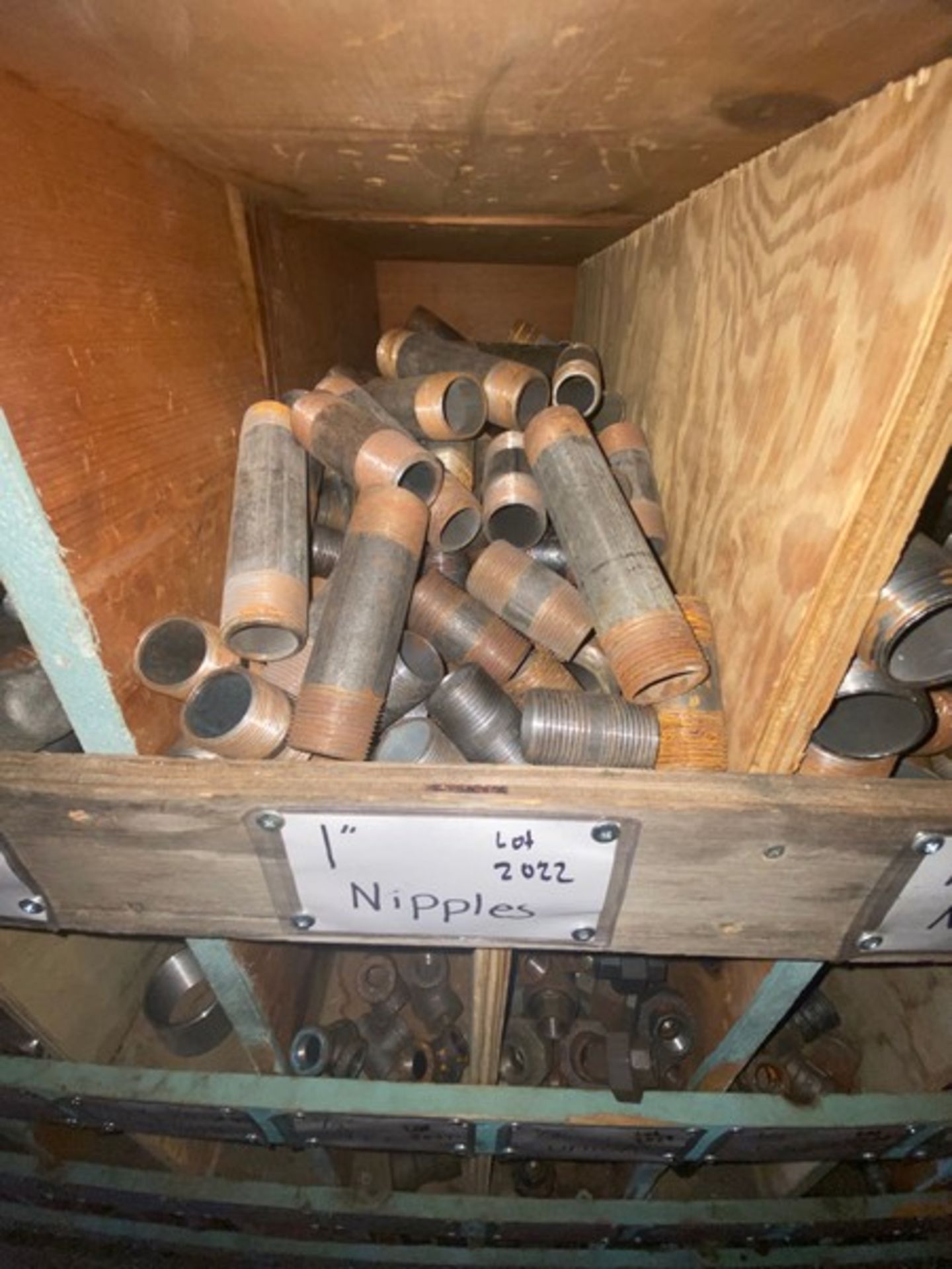 1" Nipples Fittings; 1-1/4" Nipples Fittings; 1-1/2" Nipples Fittings (LOCATED IN MONROEVILLE, PA)