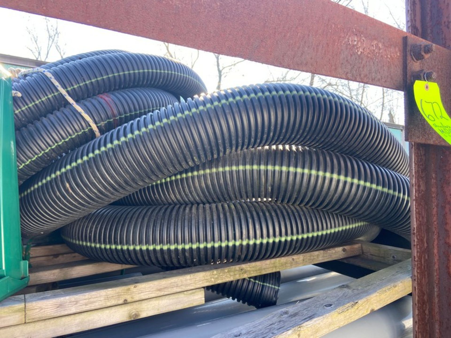 (2) Rolls of Plastic Flexible Drain Pipe (LOCATED IN MONROEVILLE, PA) - Image 2 of 2