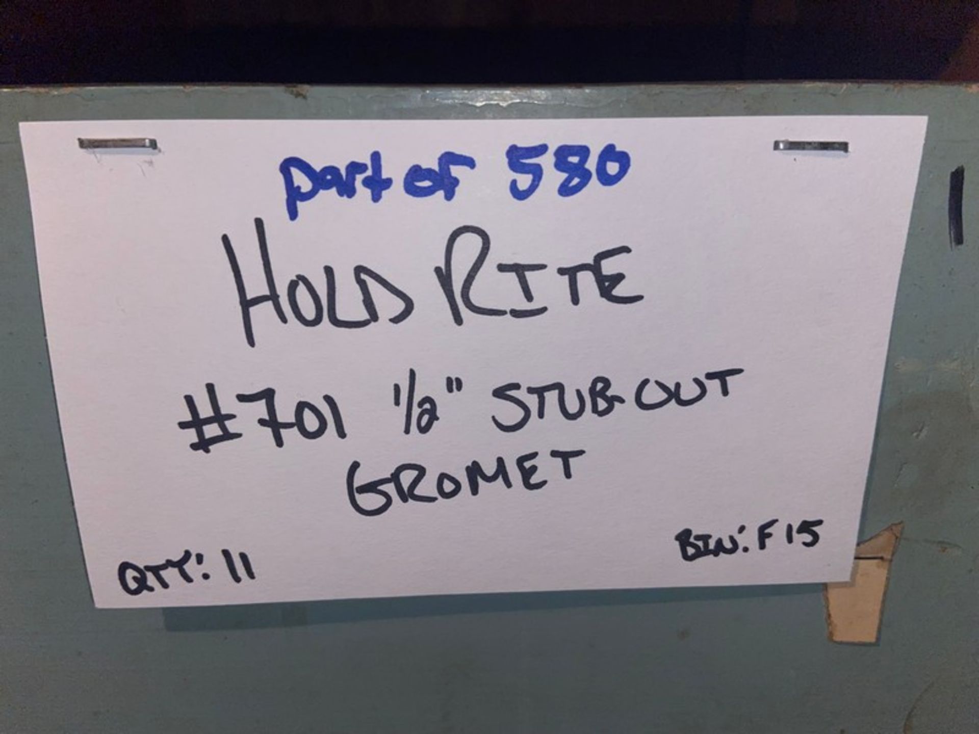 (99) HOLD RITE #704 1/2” PEX 90’ (Bin:F14), Includes (11)HOLD RITE #701 1/2” Stub-out Gromet (Bin: - Image 8 of 8