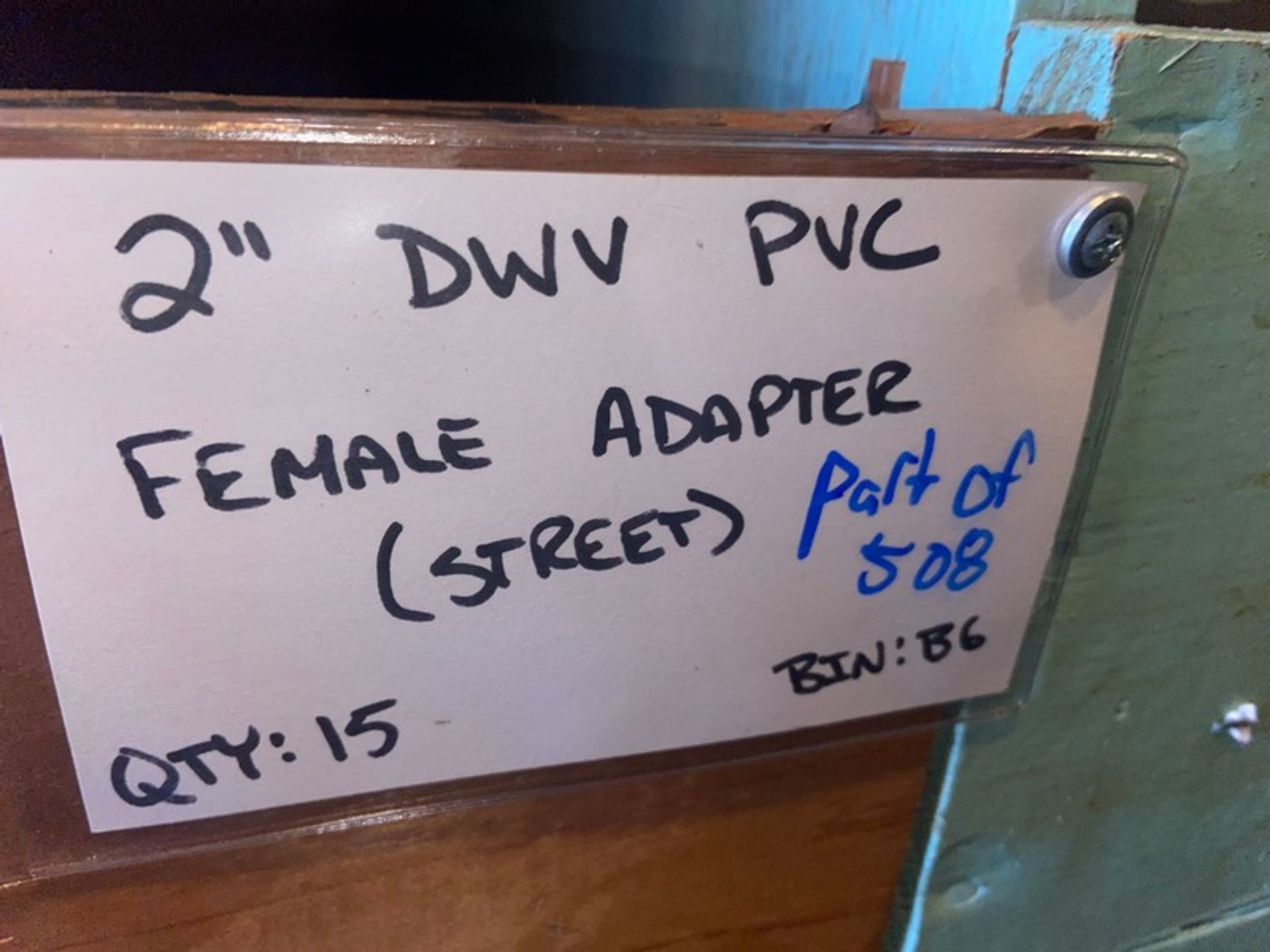 (6) 2” DWV PVC Female Adapter (HUB) (Bin:B6) (Trailer #5)(LOCATED IN MONROEVILLE, PA) - Image 4 of 7