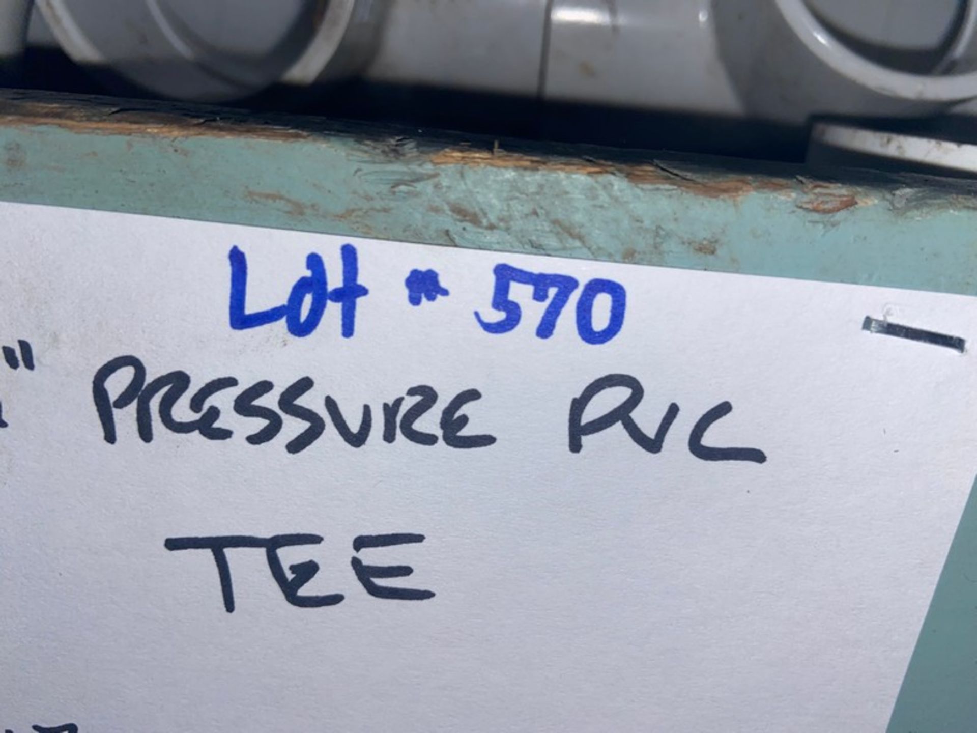 (70) 1-1/2" Pressure PVC Tee (Bin: H6) (LOCATED IN MONROEVILLE, PA) - Bild 3 aus 6